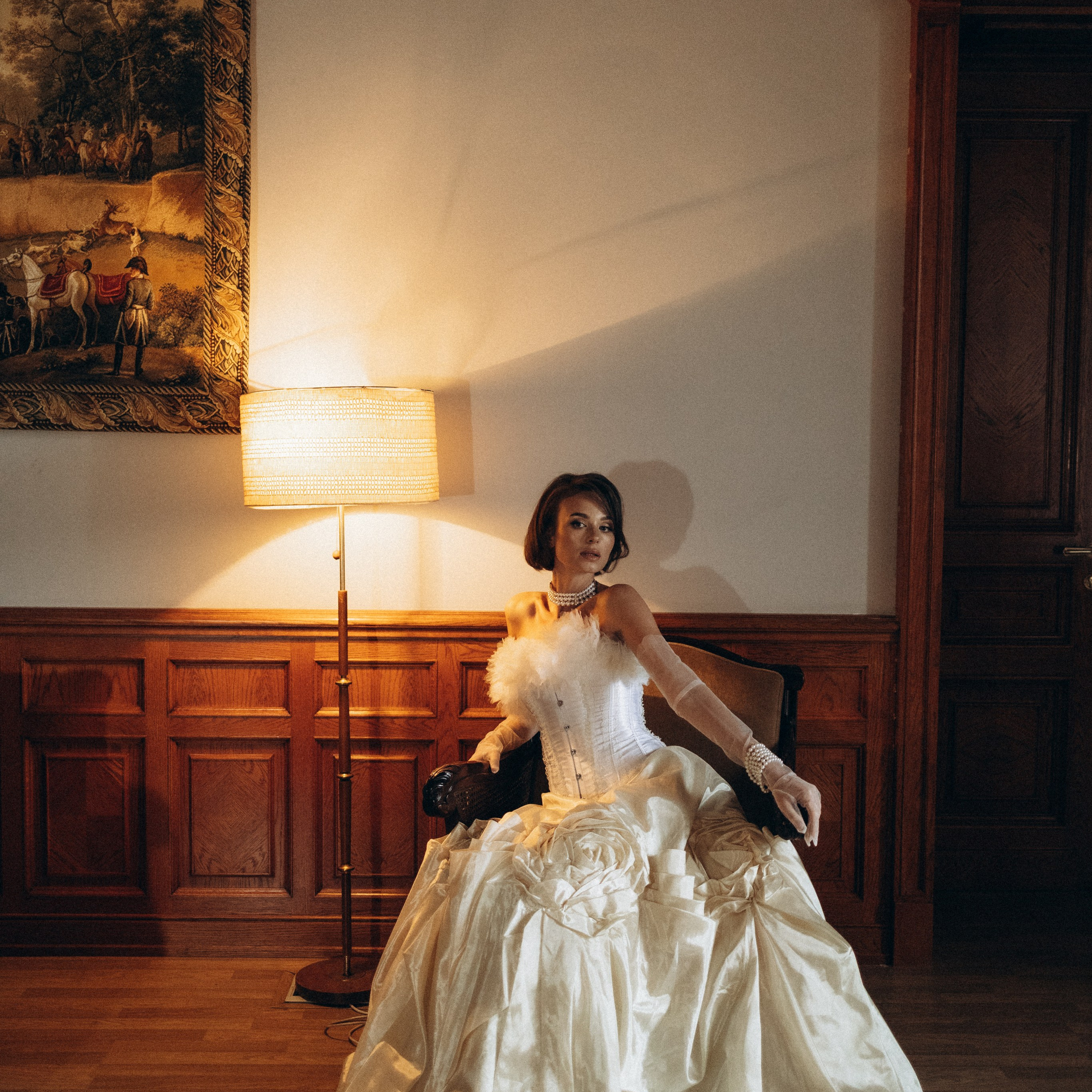 Таня и корсет