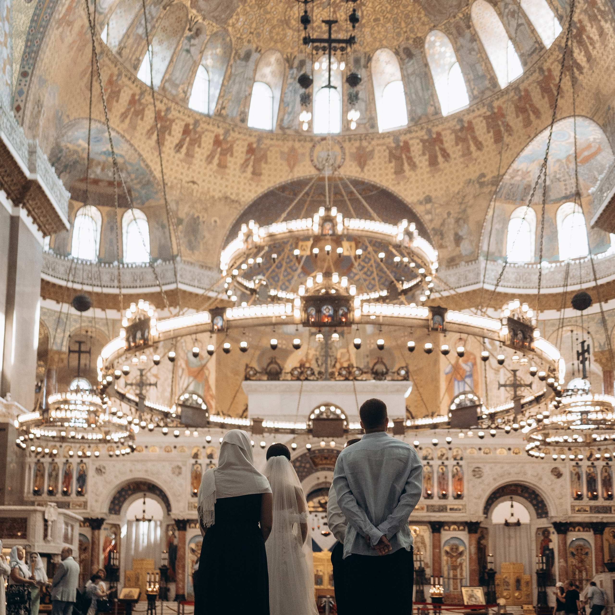 Венчание Кати и Артура в Кронштадте