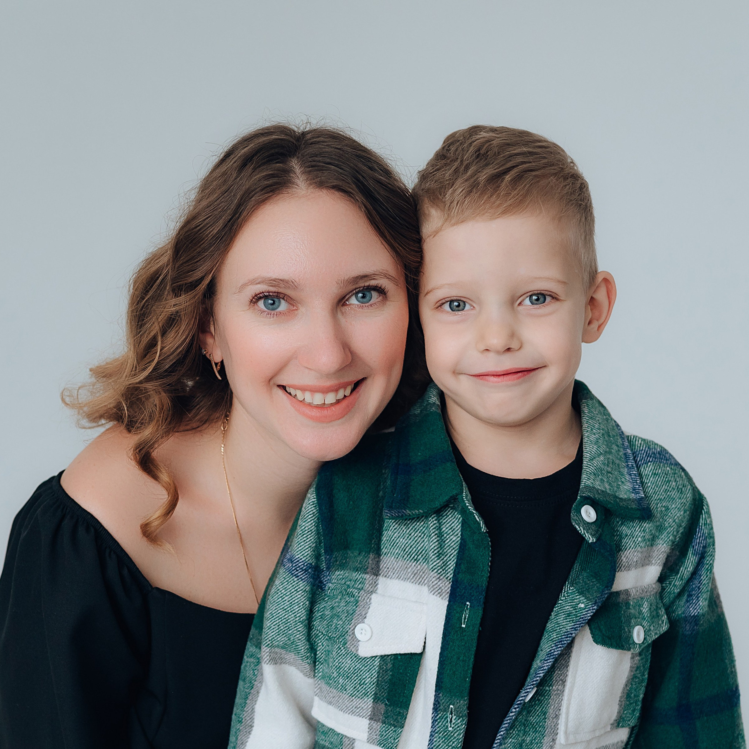 мама + сын = <3