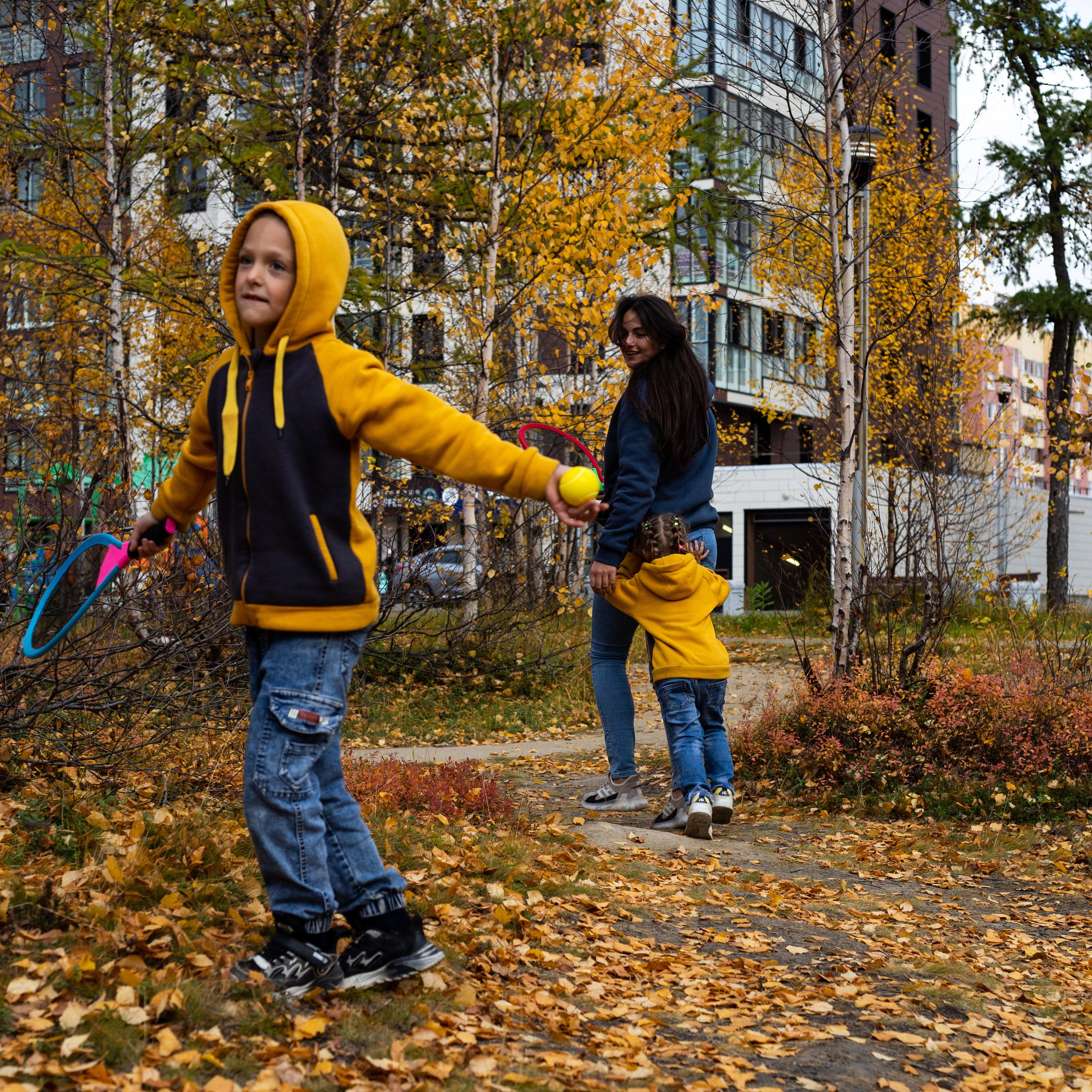 Семейная в парке