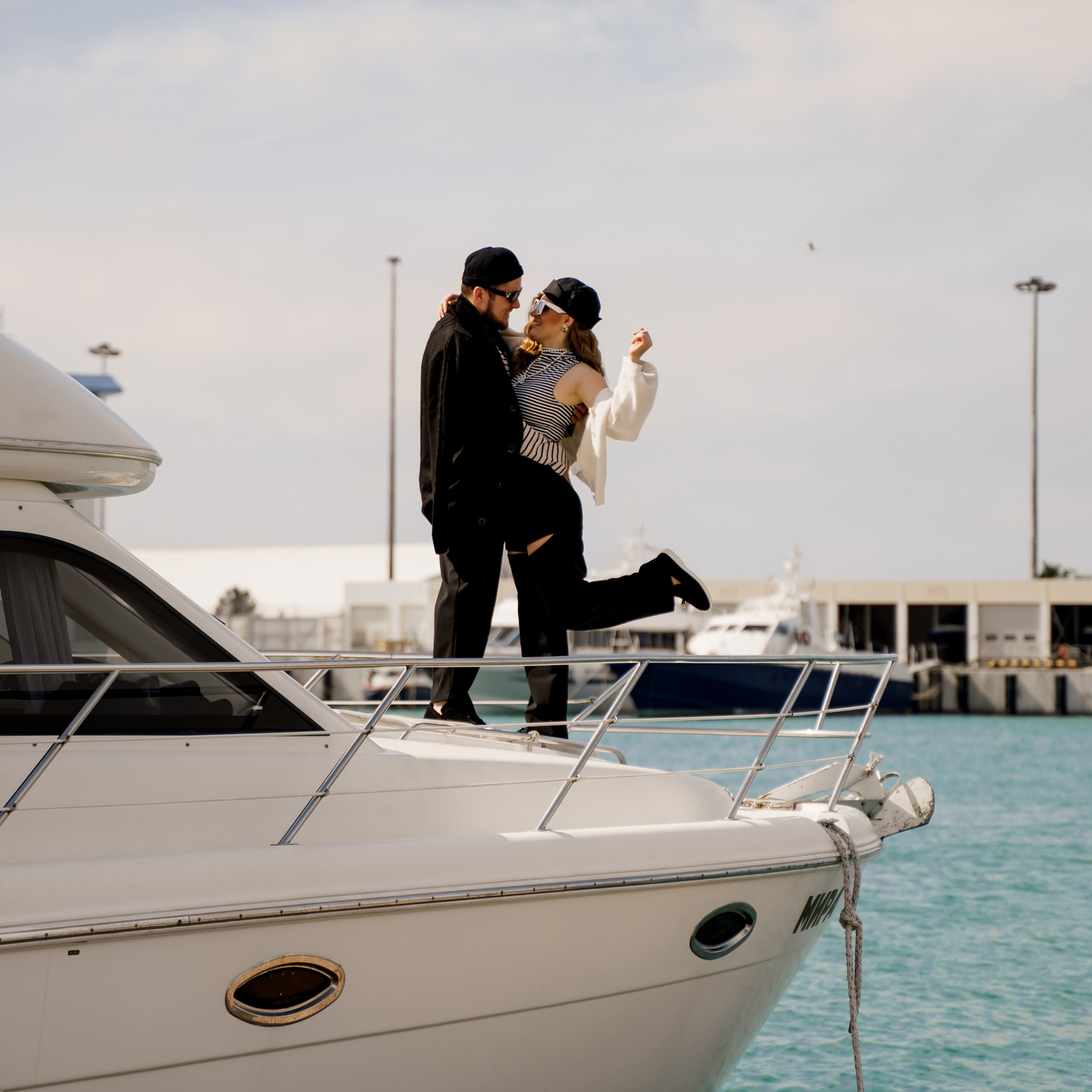 Артем и Анна лавстори на яхте