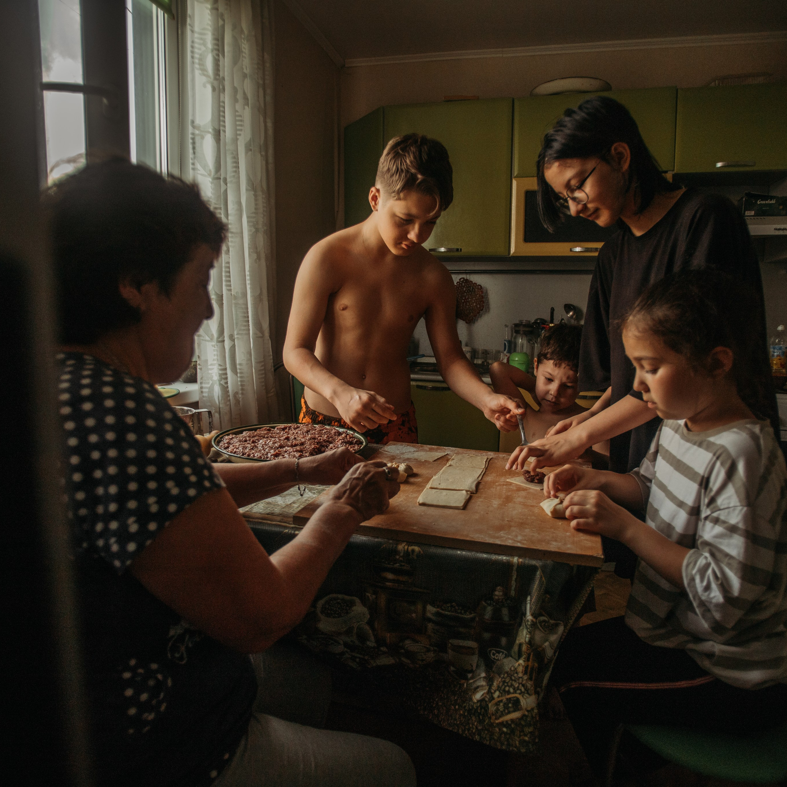 Домашняя фотосессия моей семьи