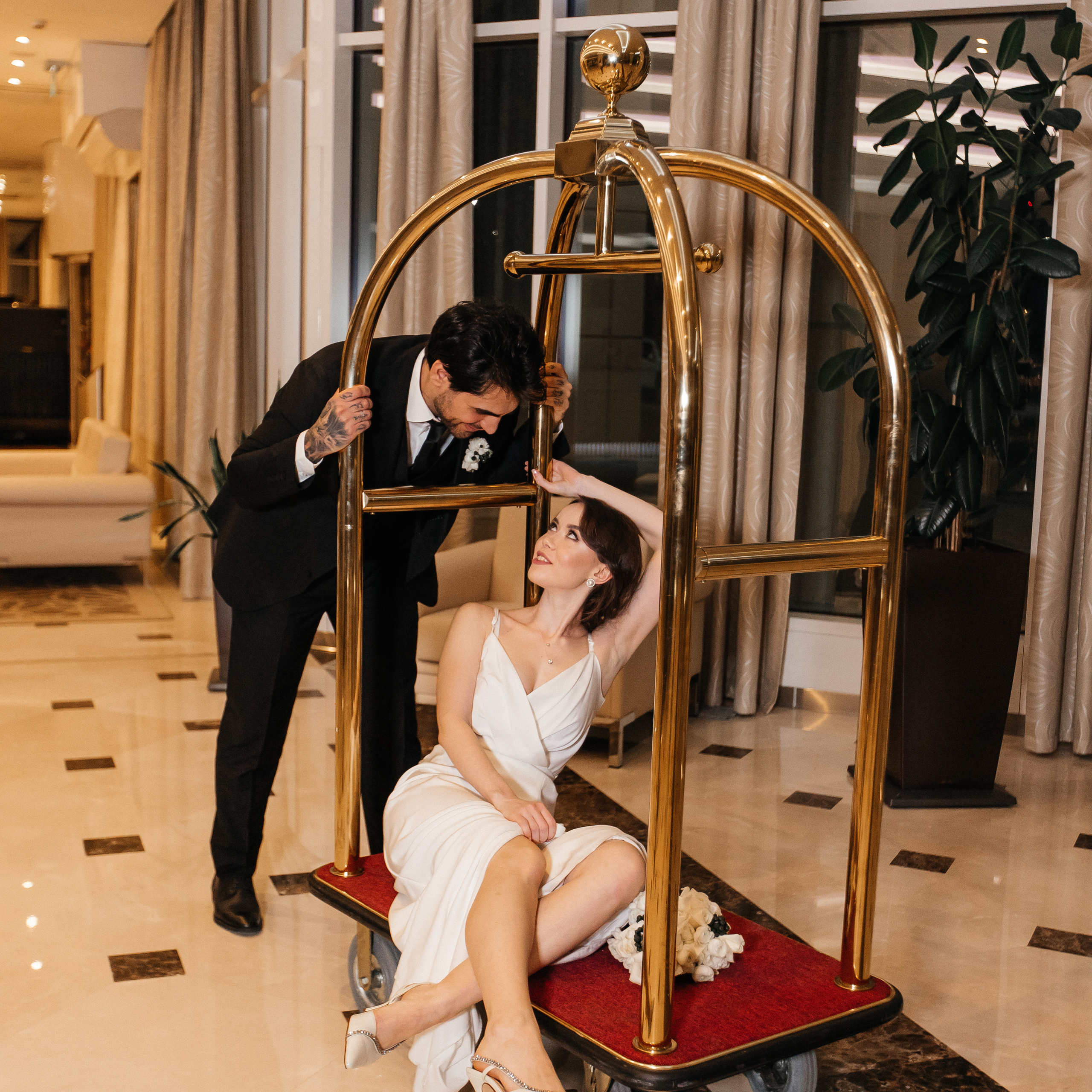 Кристина и Вейс (фотосессия в отеле)