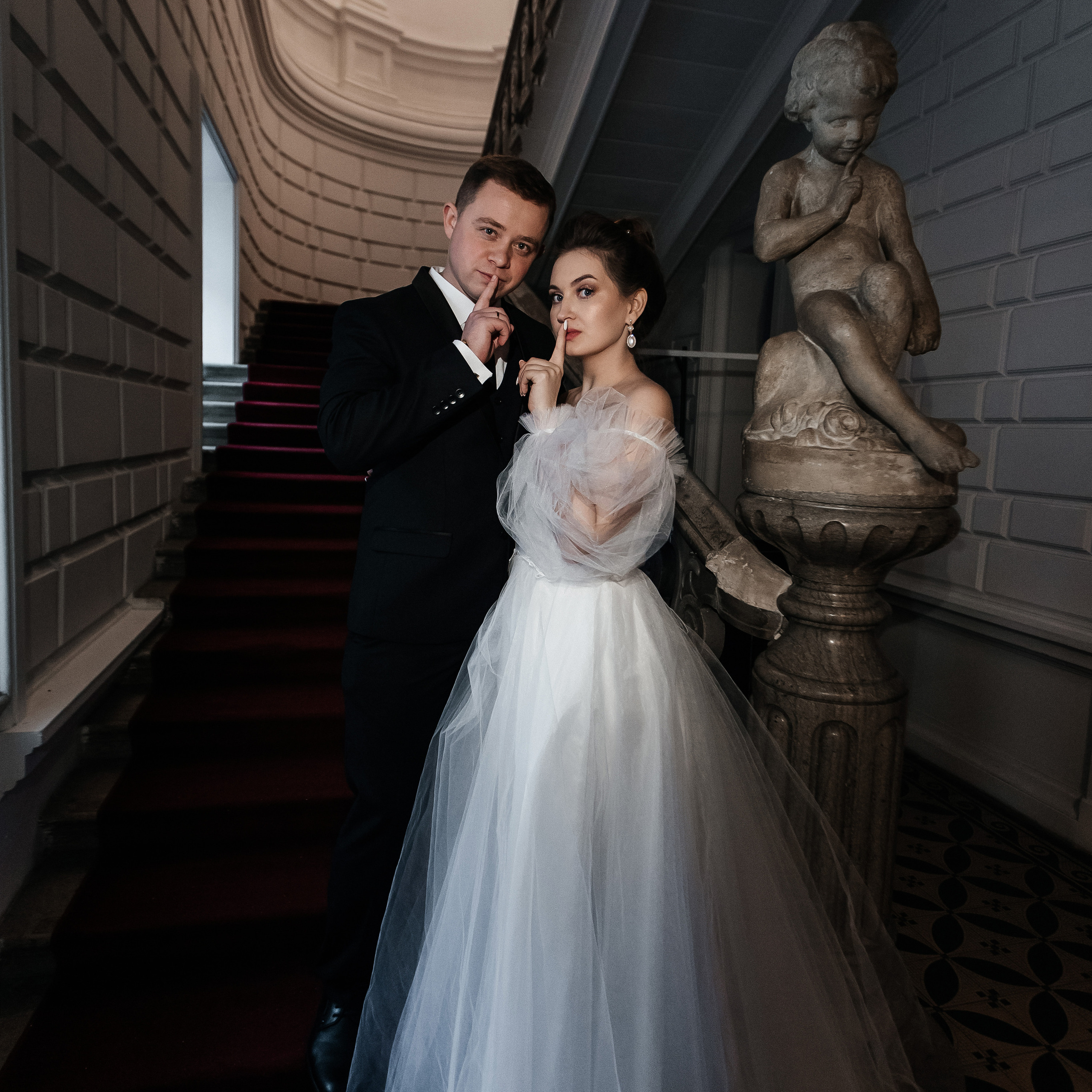 Екатерина и Максим (ЗАГС + фотостудия)