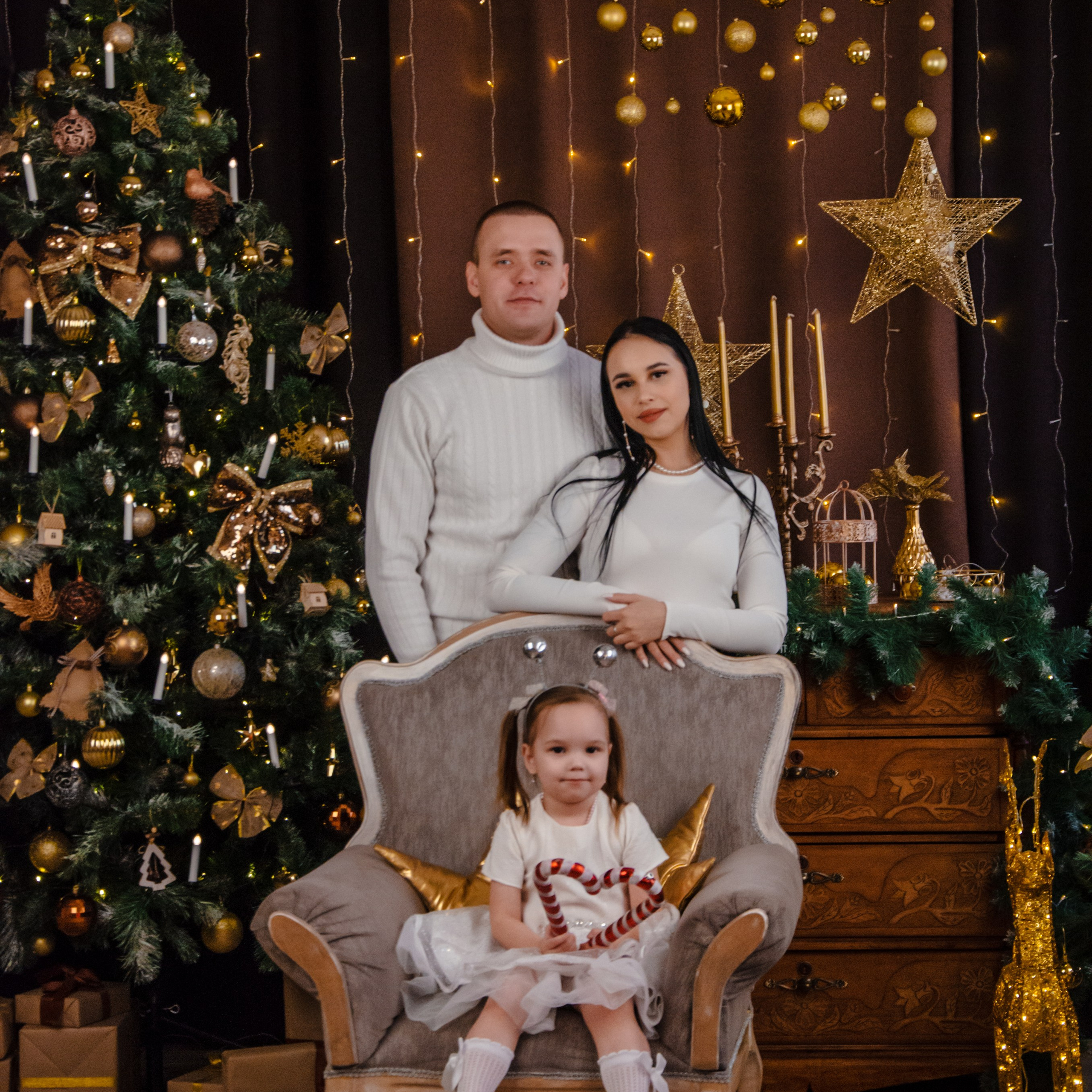 Новогоднее портфолио. Портретный фотограф в Казани Тумурзина Камила