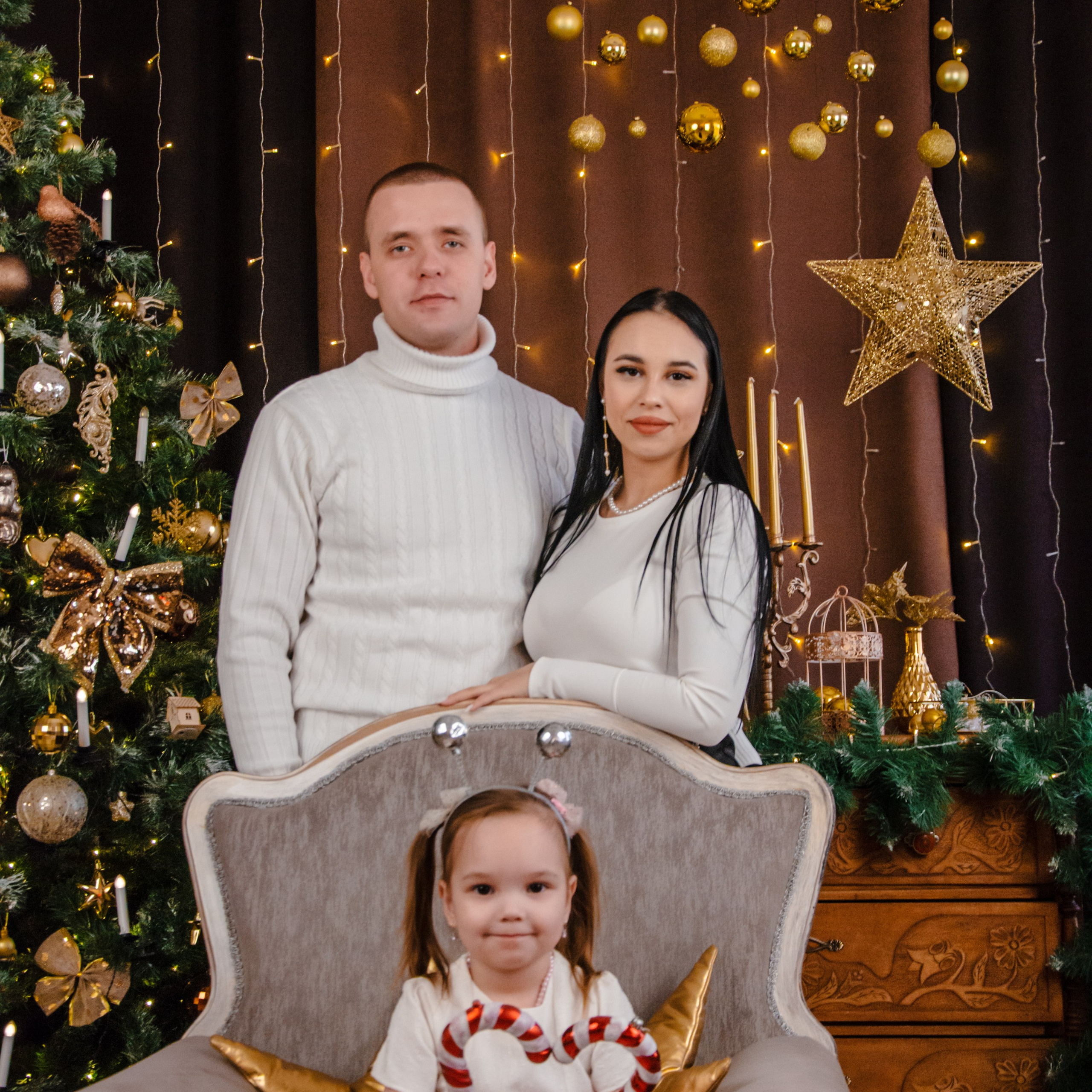 Новогоднее портфолио. Портретный фотограф в Казани Тумурзина Камила