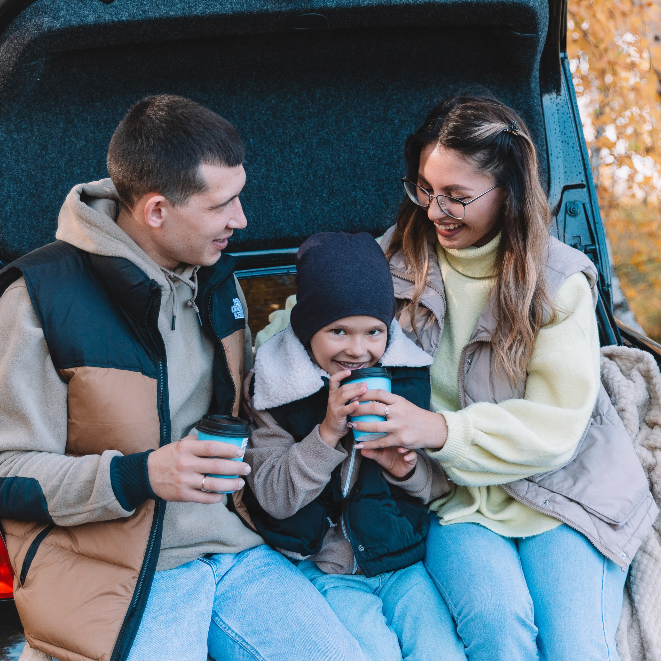 Пикник осенью