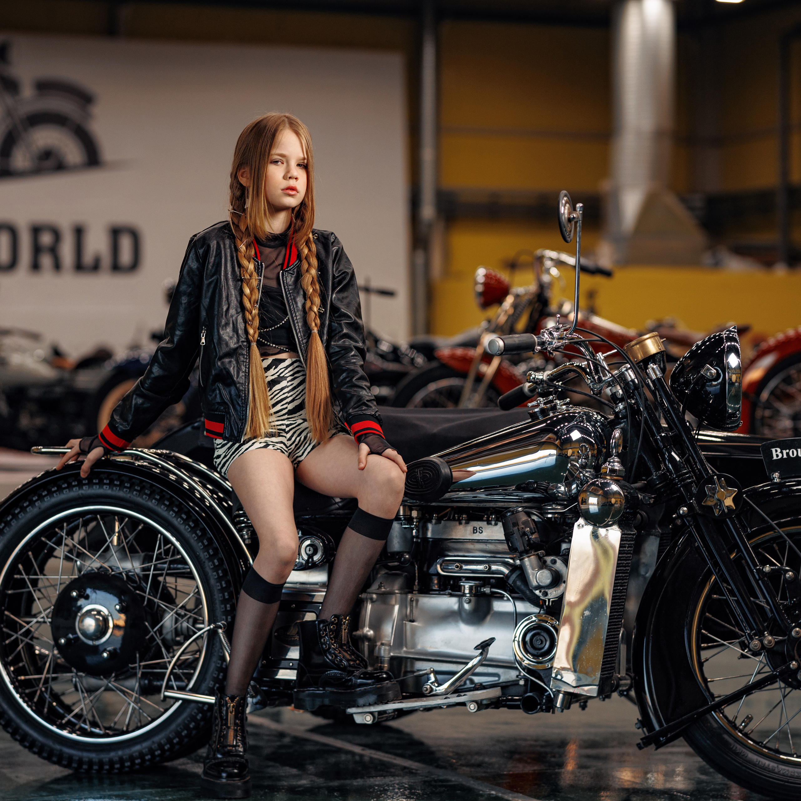 Фотопроект Moto Style для детского журнала