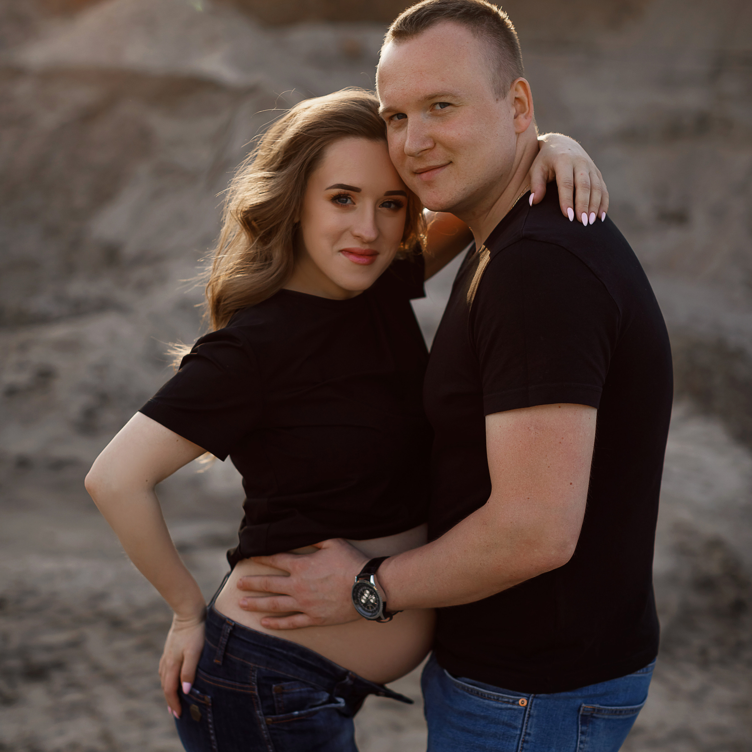 Настя и Андрей.