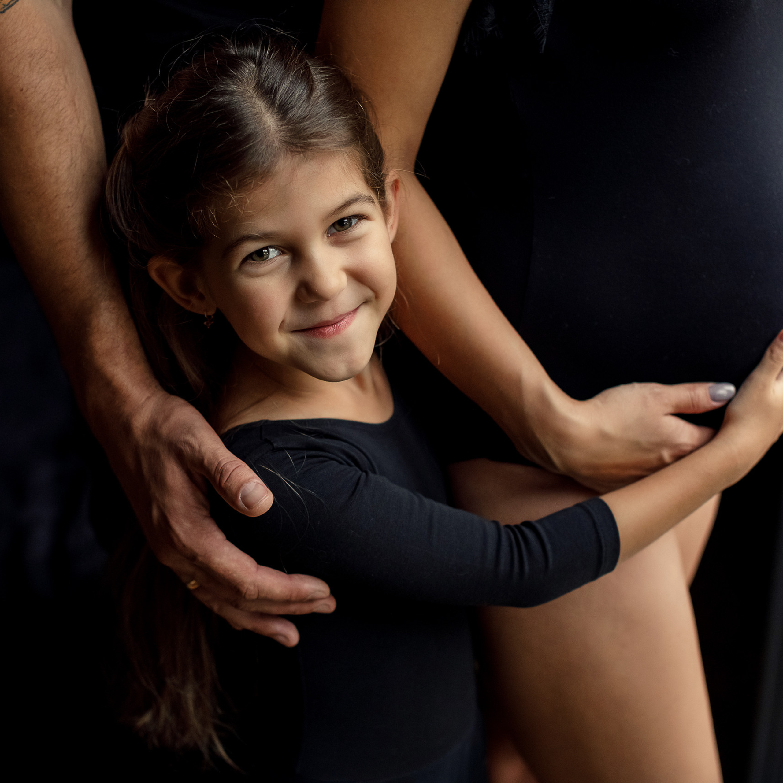 Алена и семья