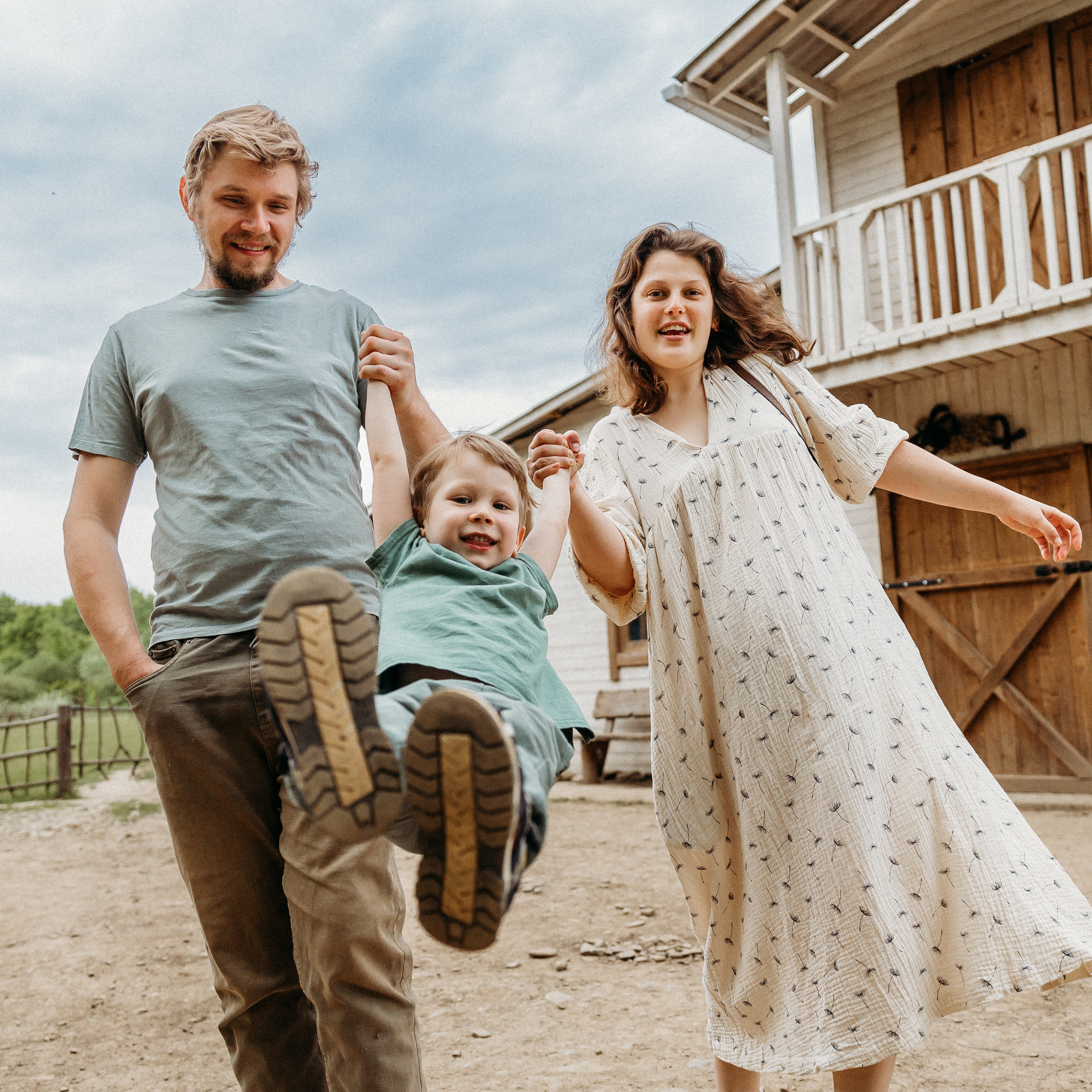 Карина, Гена и Сеня