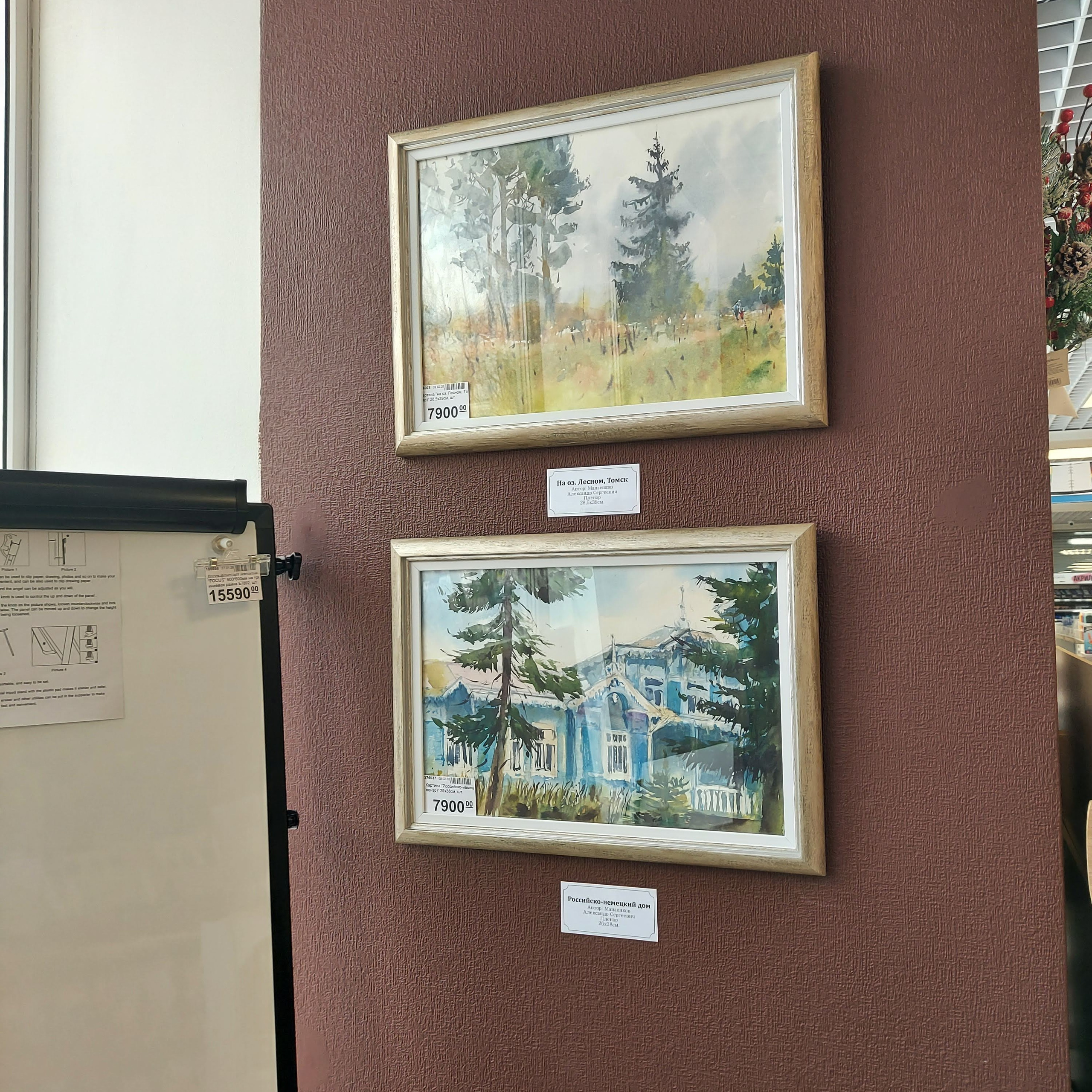Exhibitions. Alexander Manaenkov | Watercolor Artist from Siberia