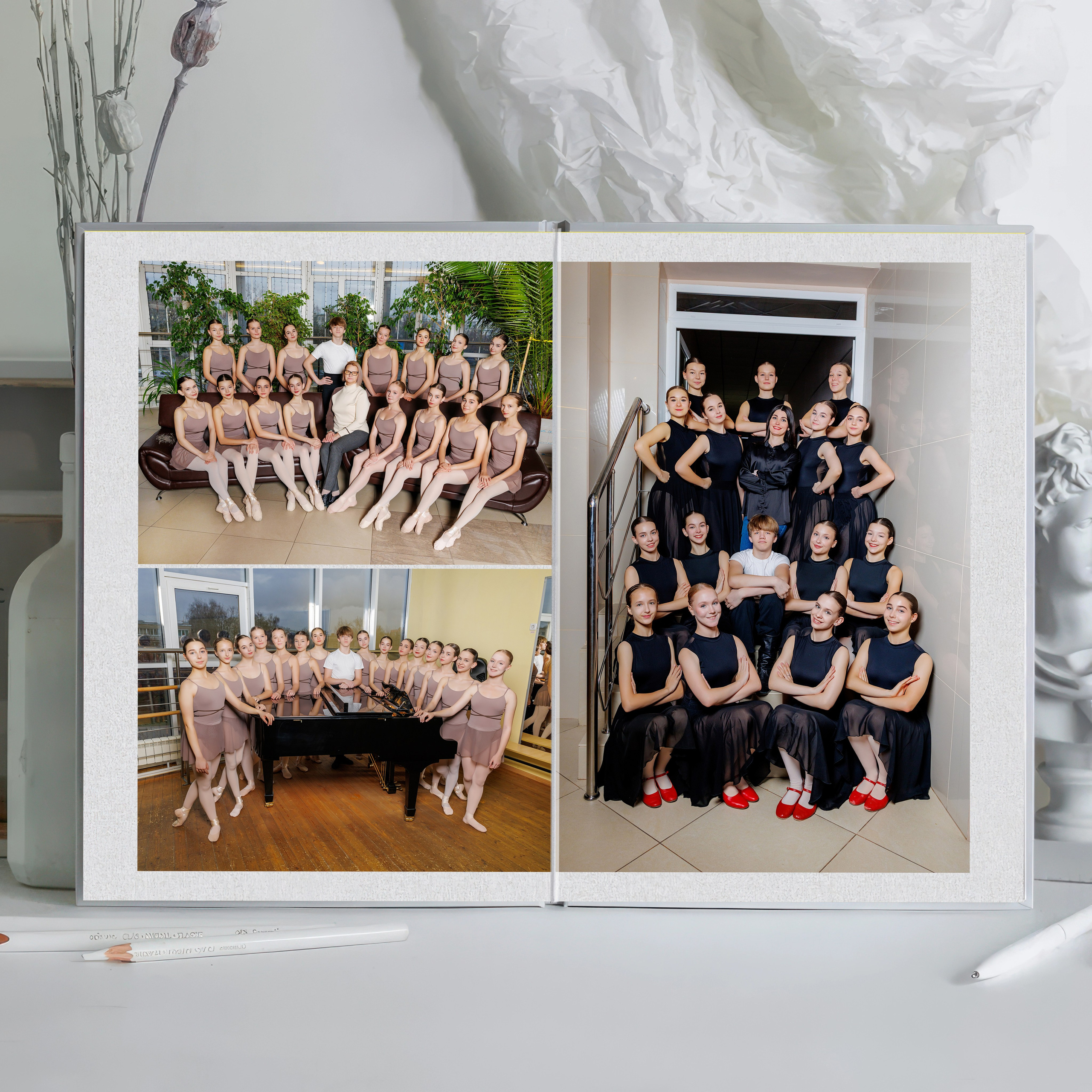 Альбом для хореографической школы. Классные выпускные альбомы в Орле и Орловской области. Фотограф на выпускной
