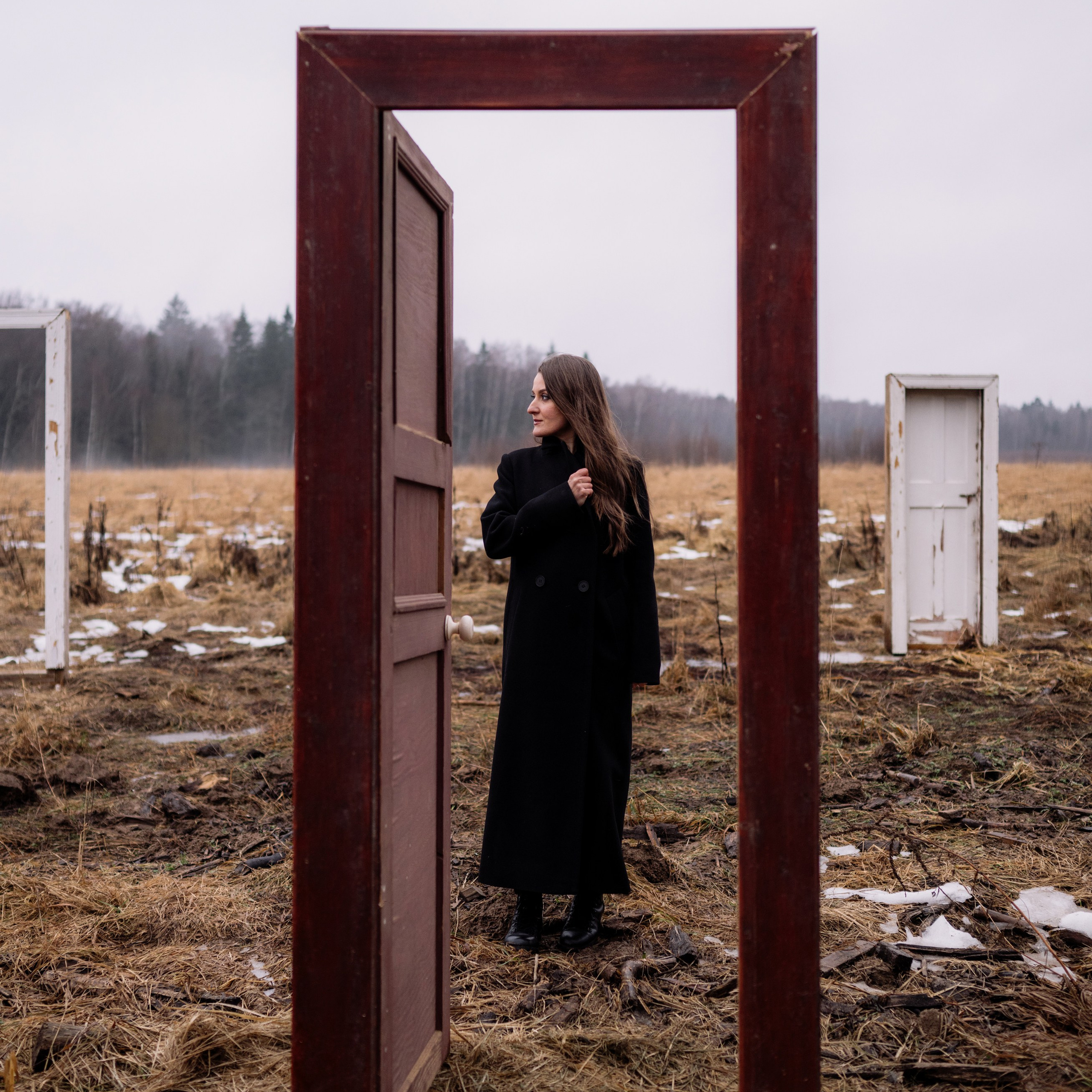 Съёмка для пианистки