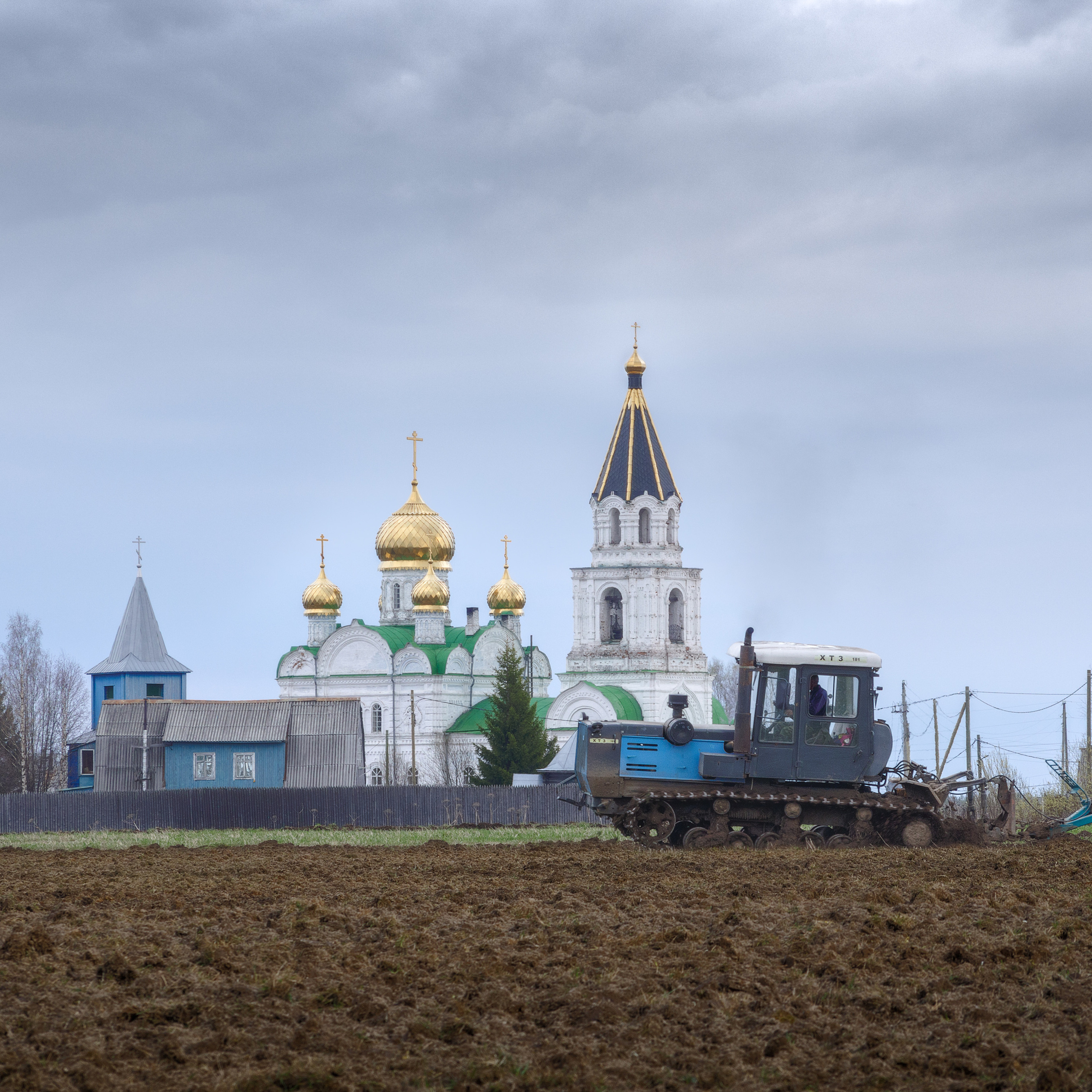 Важкурья. Важкурский Богородице-Рождественский монастырь. Церковь Рождества Пресвятой Богородицы.
