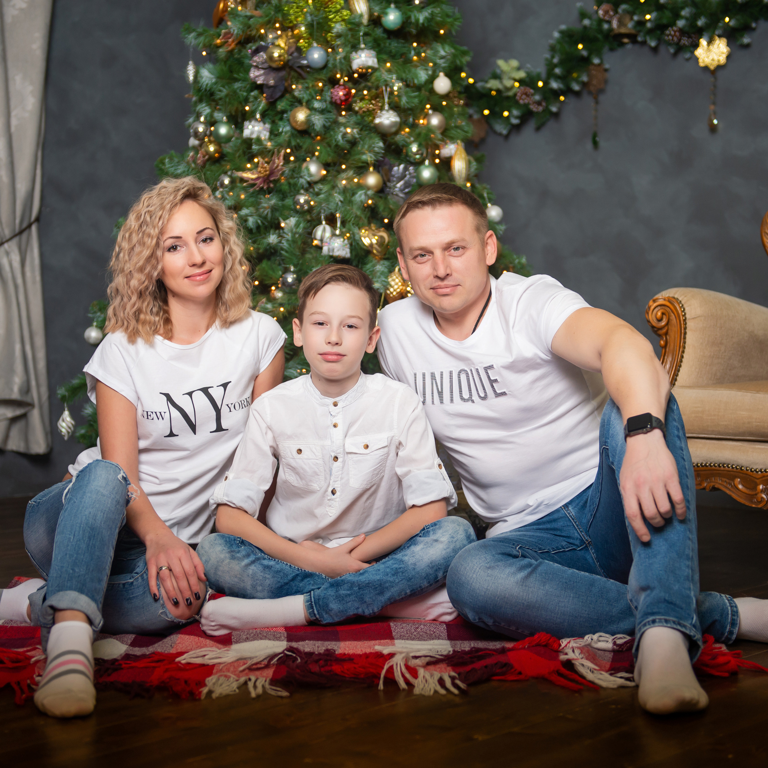 Алик & Юля и Санек