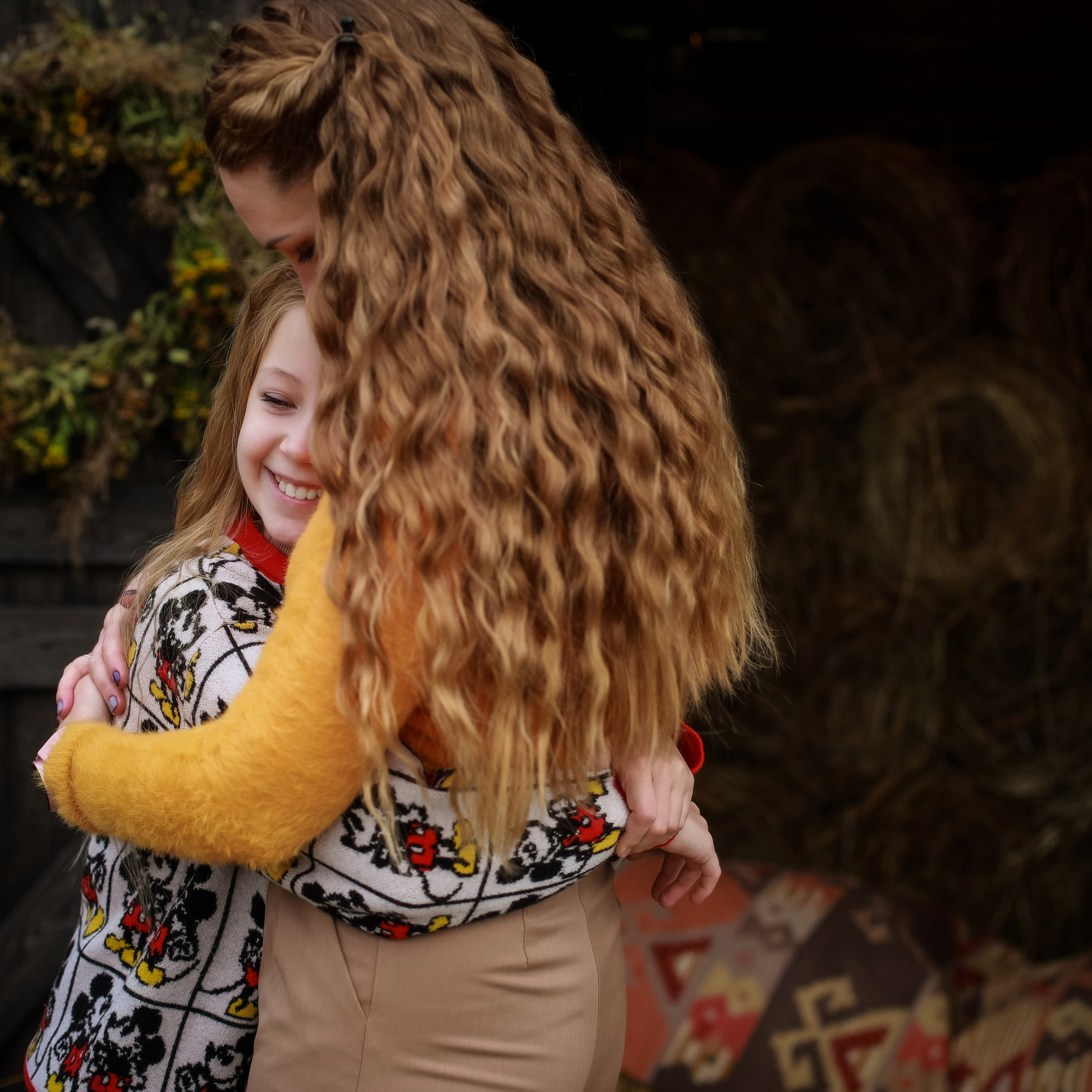 Елена и Вера осенняя съемка