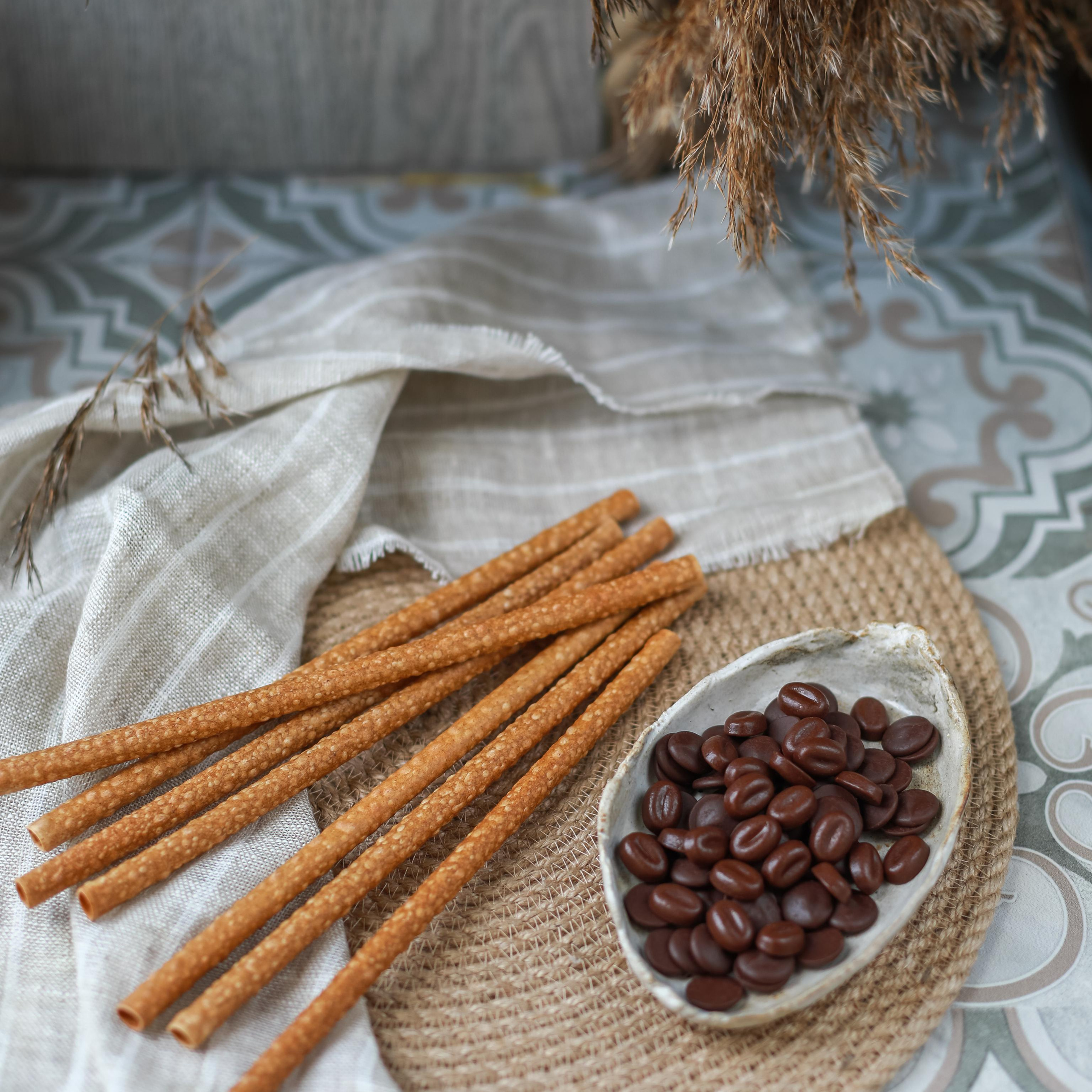 Съедобные трубочки