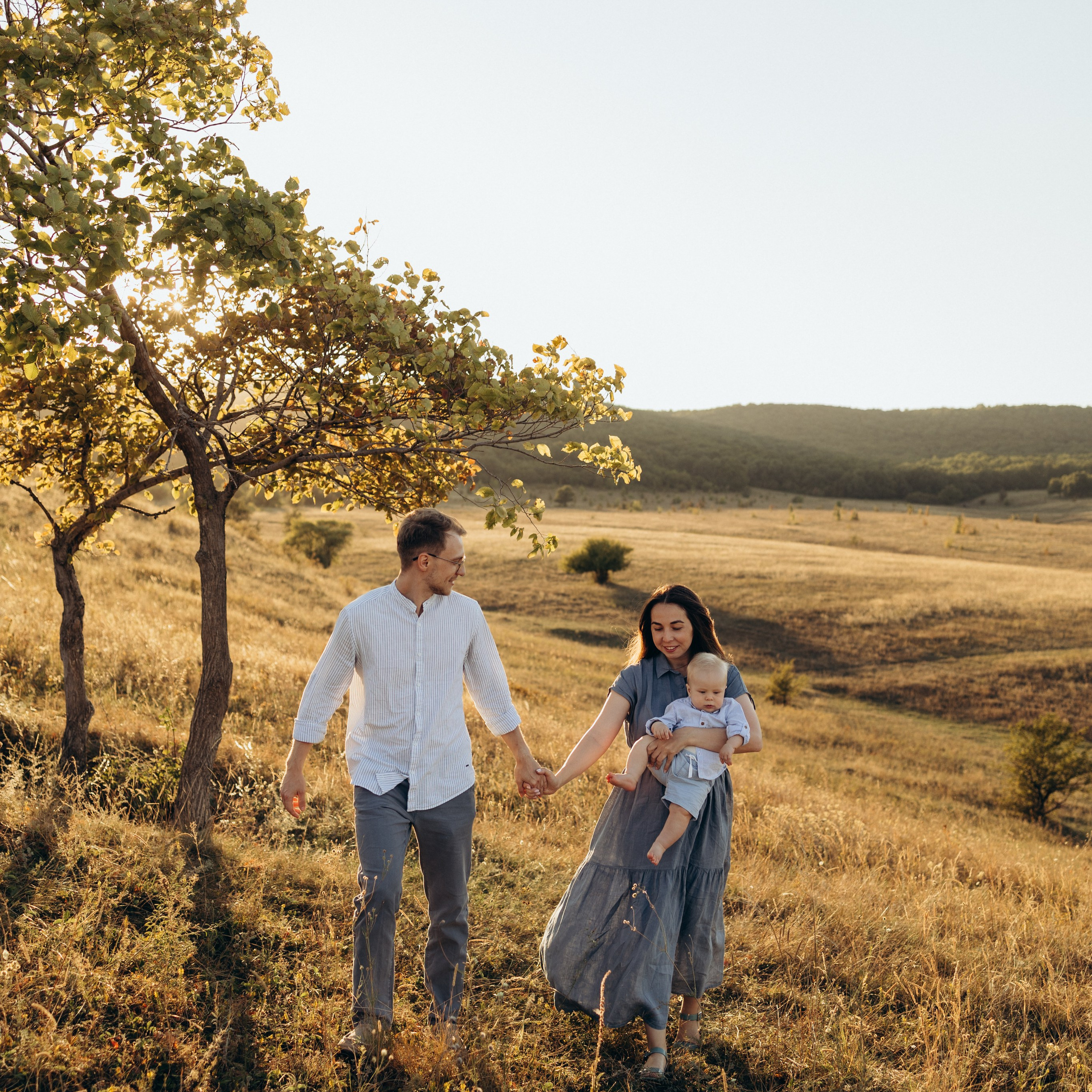 Семейные на природе