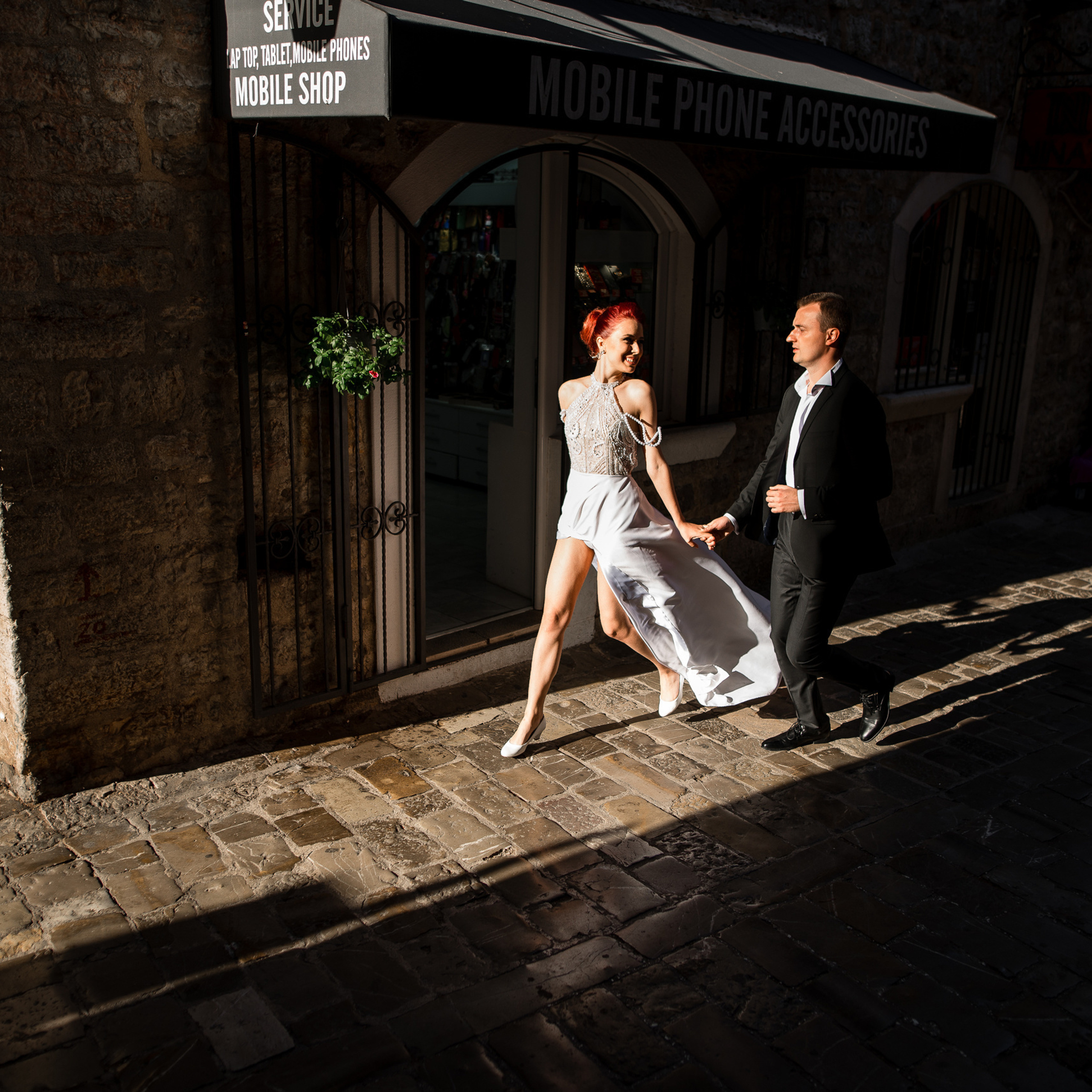 Свадебная прогулка, Черногория, Старый город