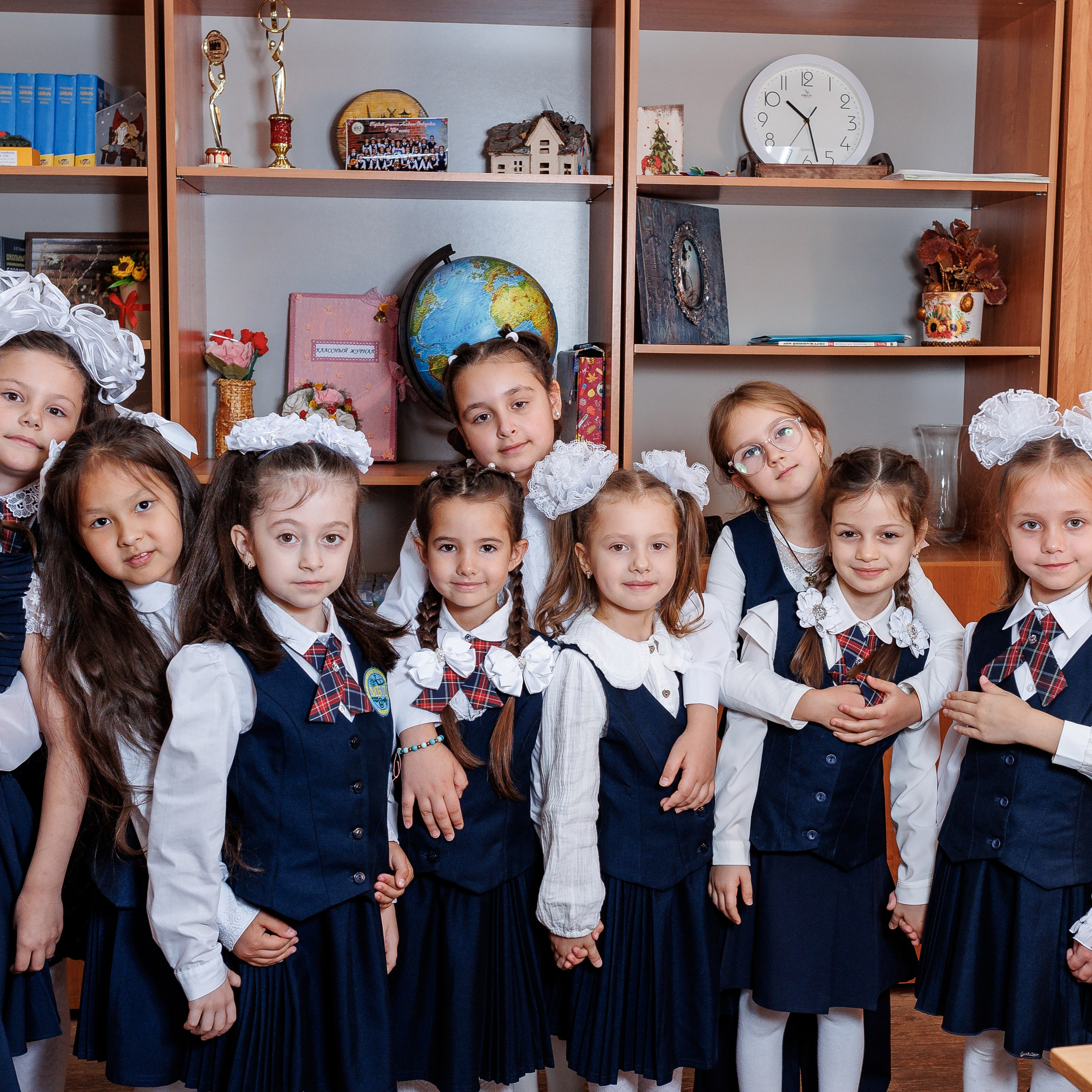 Первоклашки. Семейный фотограф в Саратове Юлия Охотникова