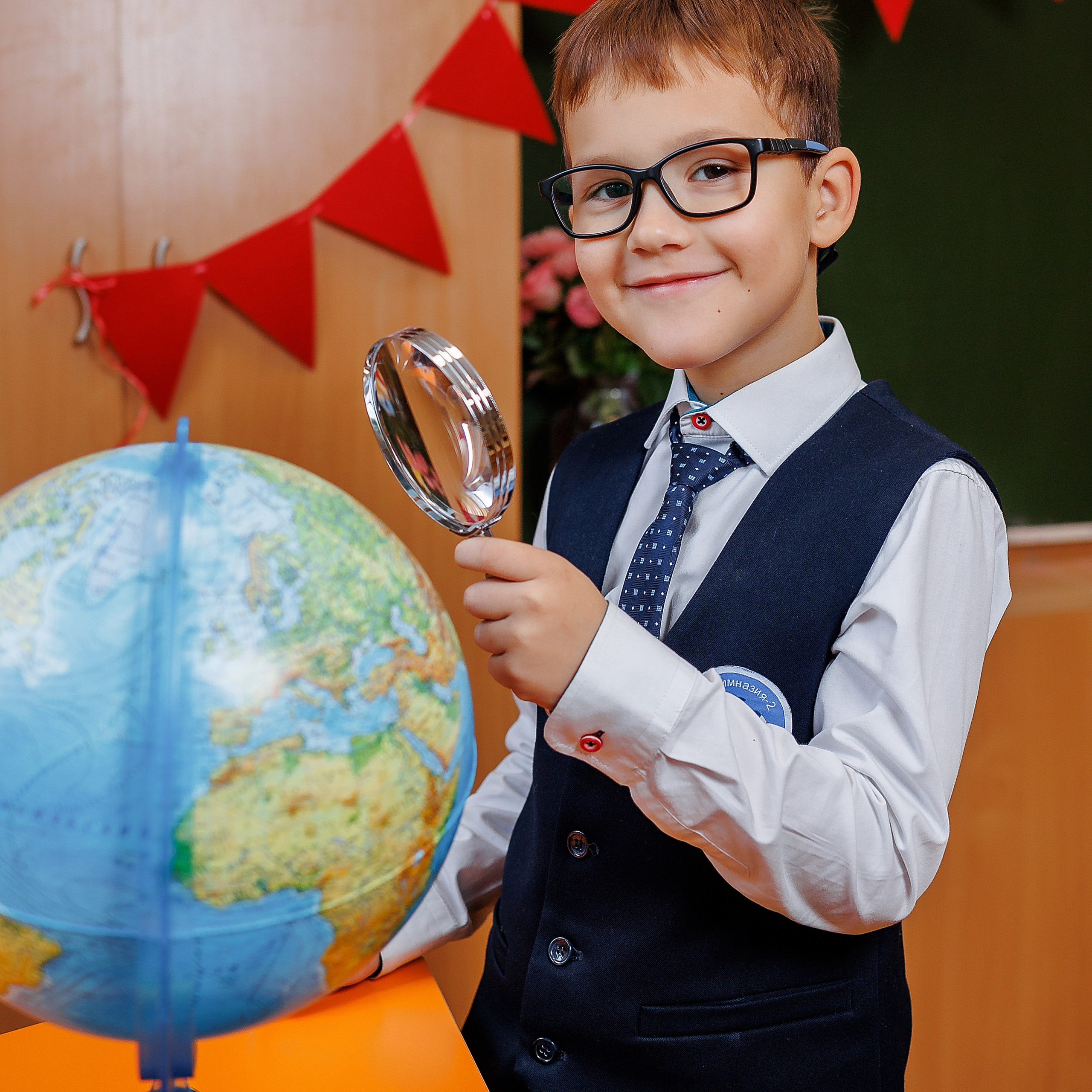 Первоклашки. Семейный фотограф в Саратове Юлия Охотникова