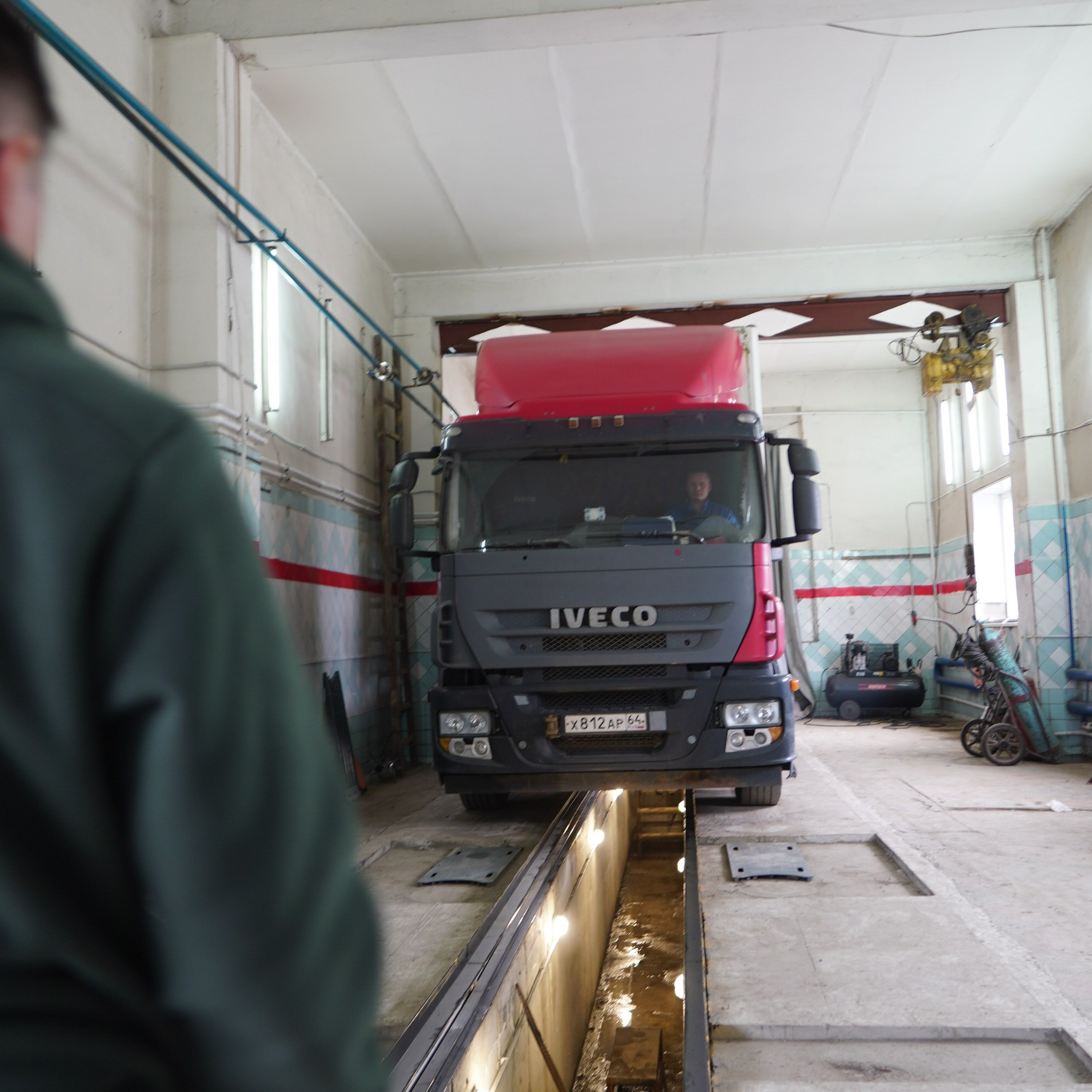 Развал тягач