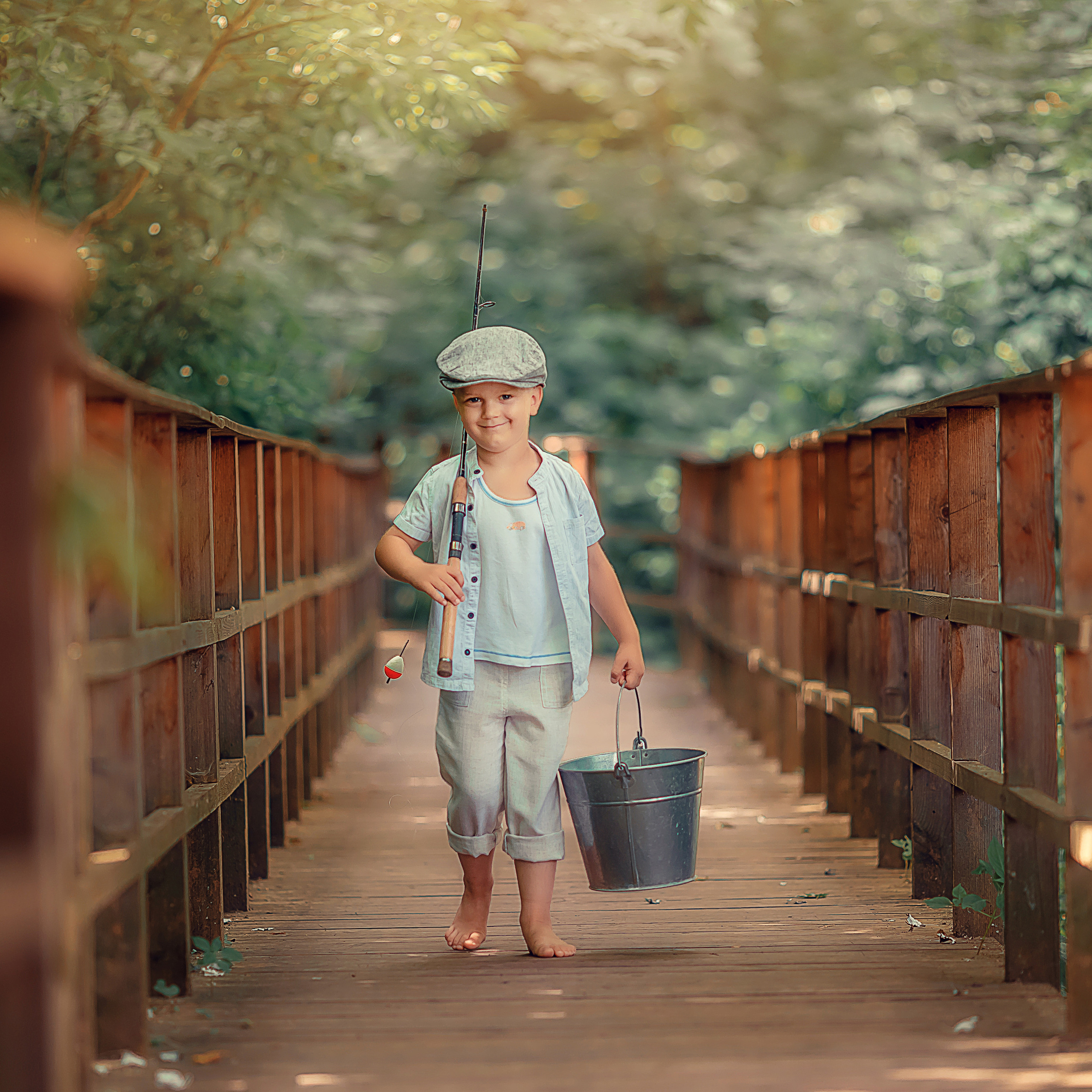 Детские фотосессии на природе