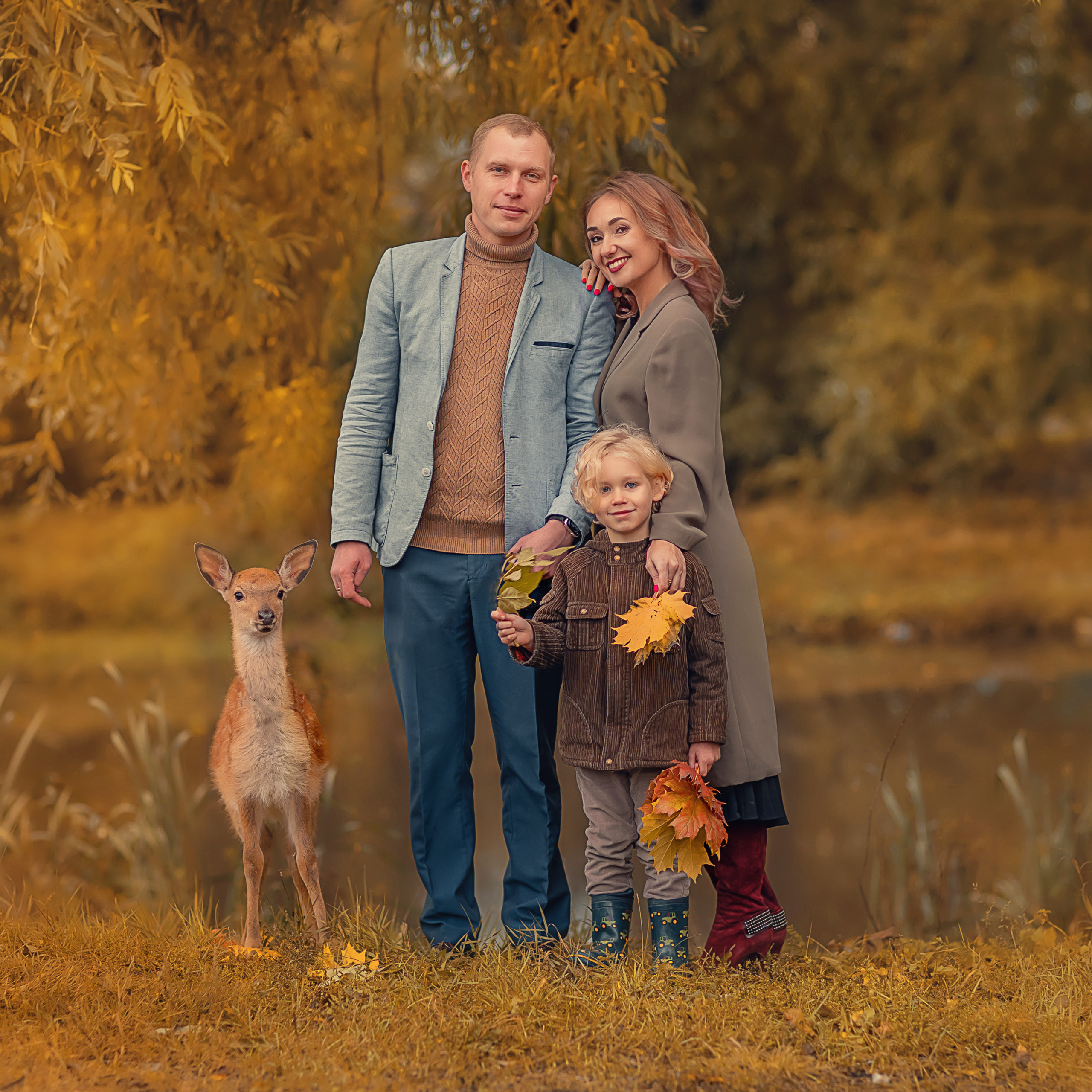 Семейные фотосессии на природе