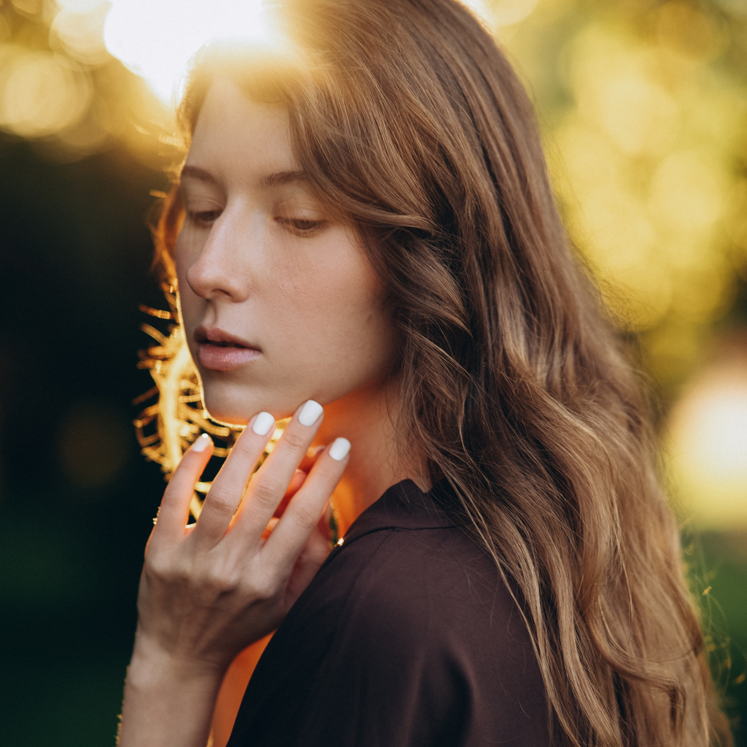 Портрет на закате