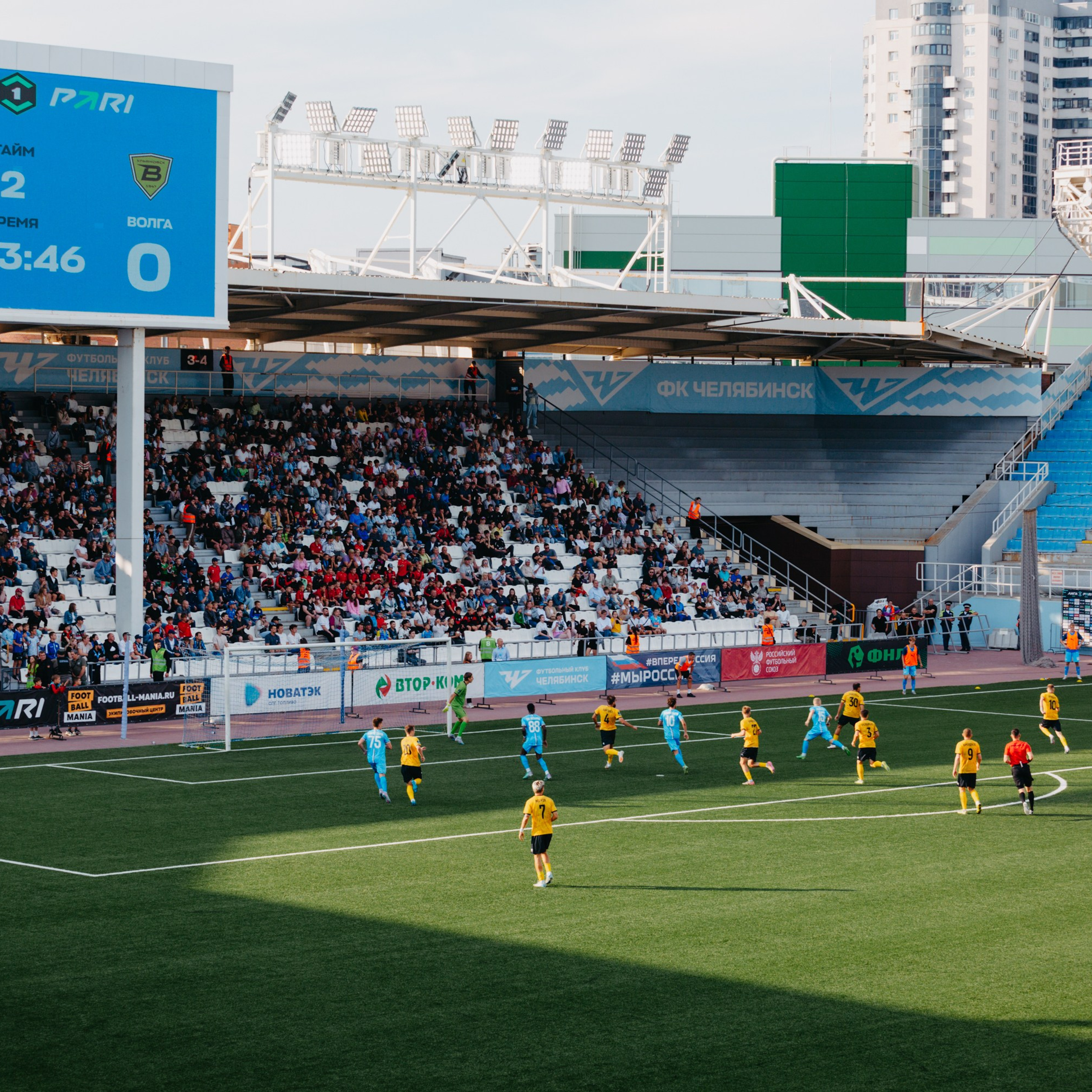 Матч ФК&nbsp;Челябинск&nbsp;— ФК&nbsp;Волга&nbsp;— 09.08.25