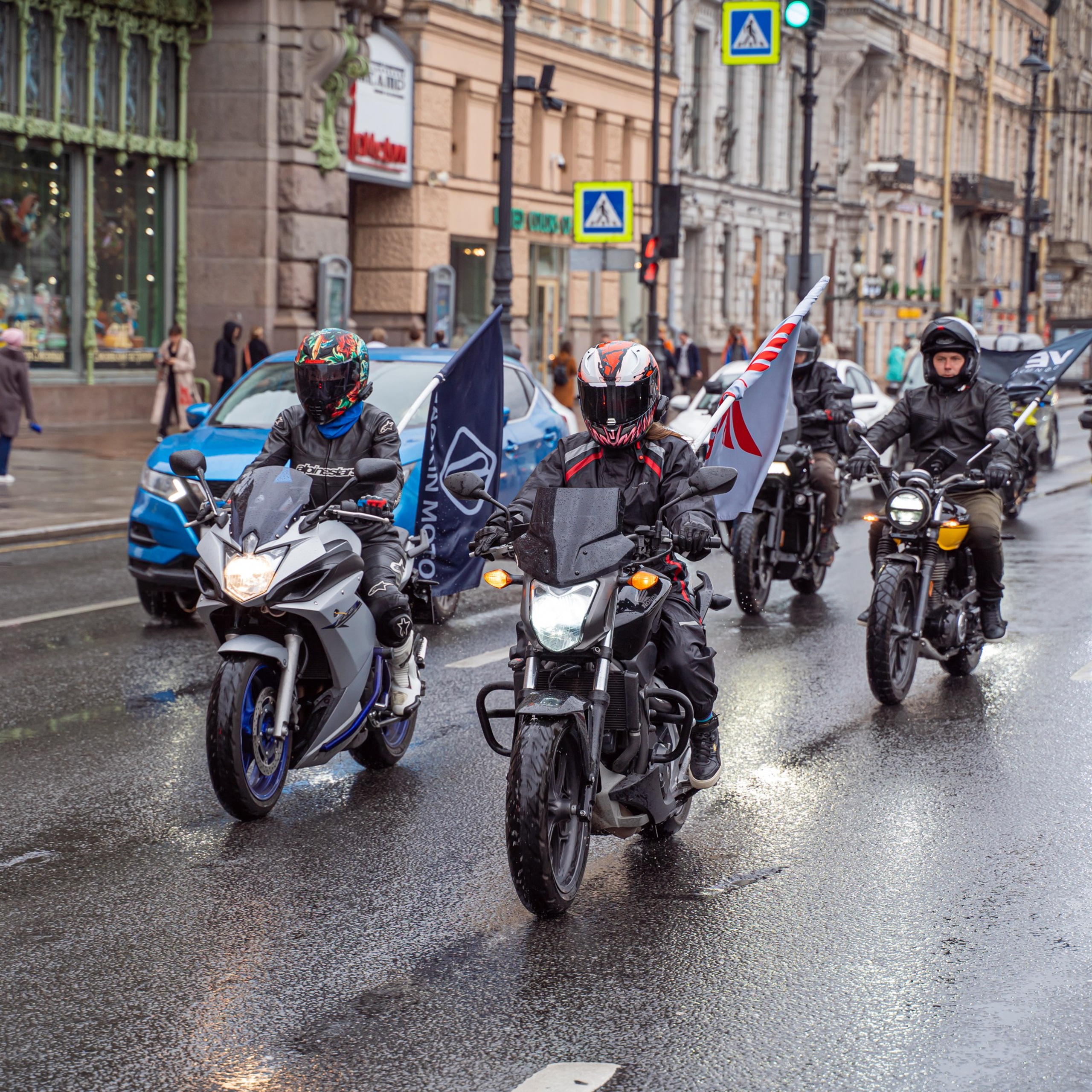 Закрытие мотосезона Санкт-Петербург-фотограф мотоциклов