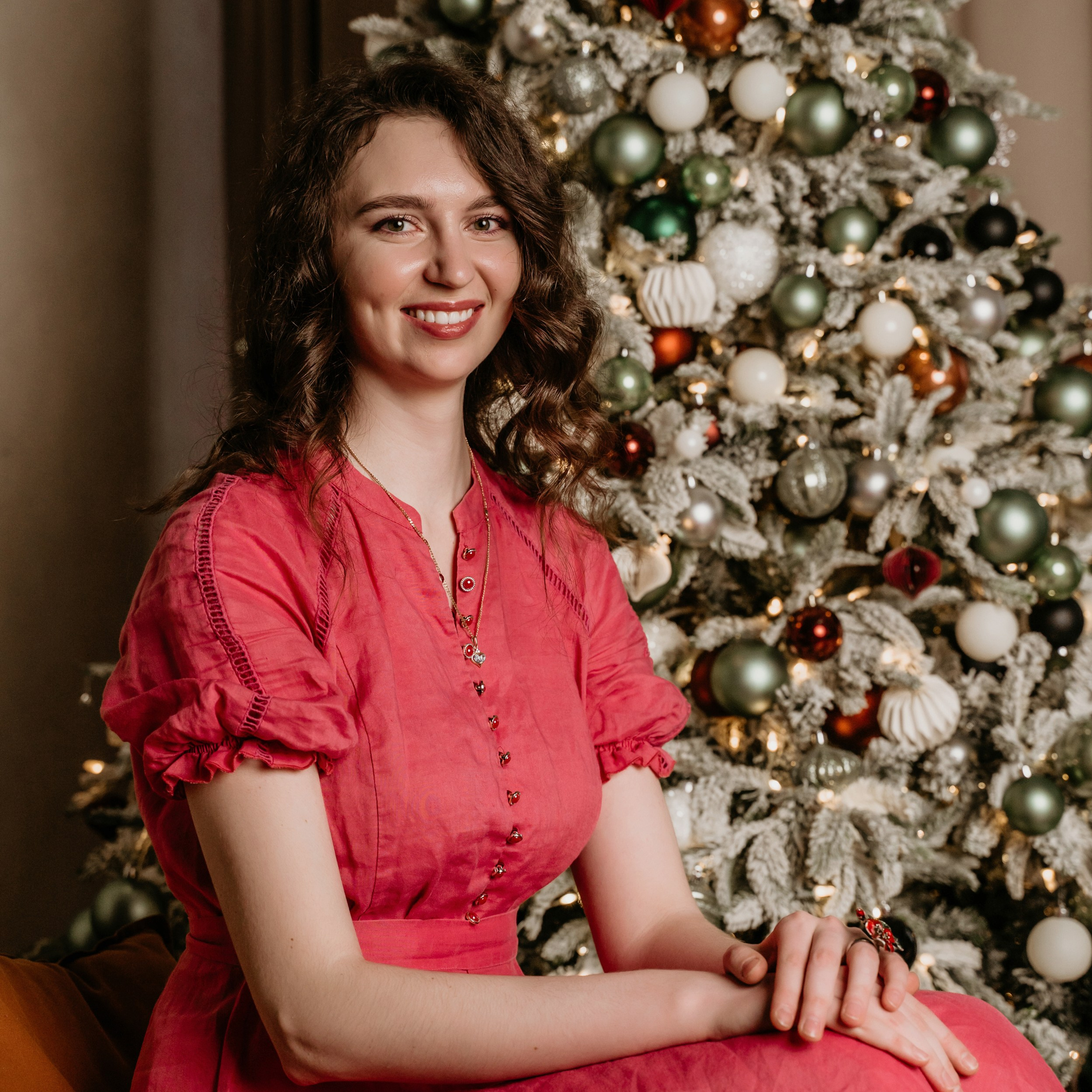 Новогоднее настроение — новогодняя фотосессия в студии Санкт-Петербург