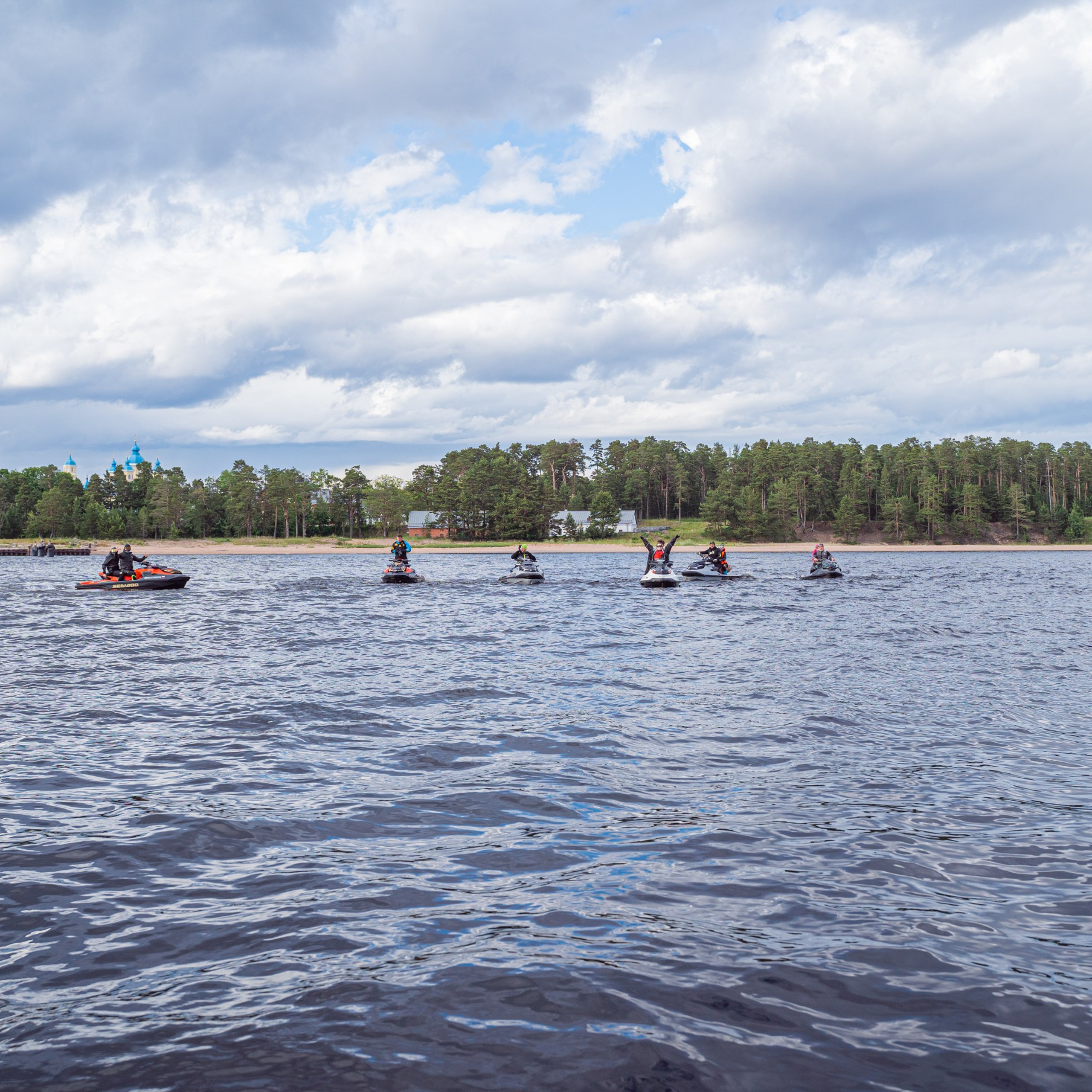 Гидровыезд в Коневский мужской монастырь