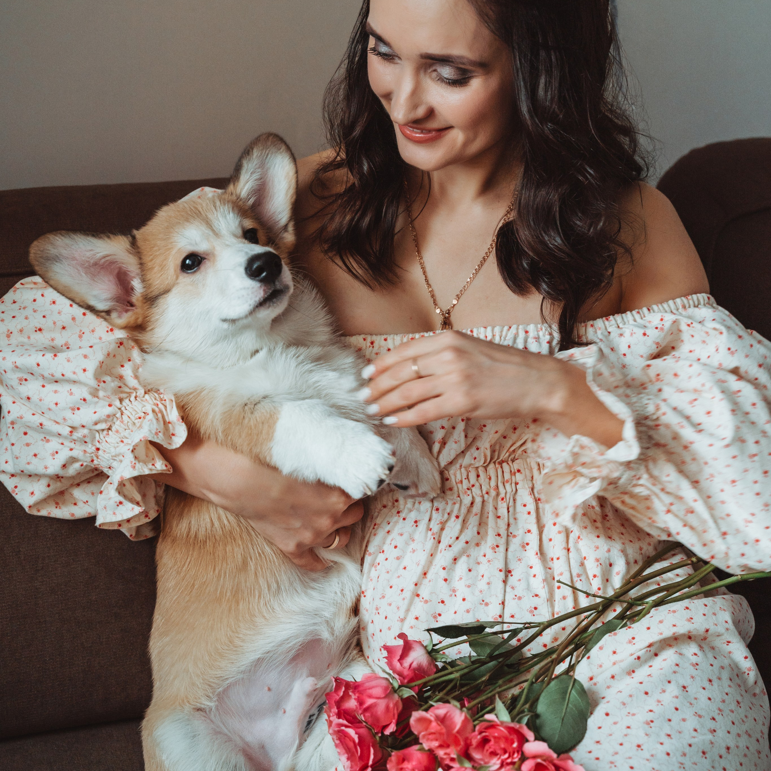 Украшай свою жизнь-фотосессия для флориста Санкт-Петербург