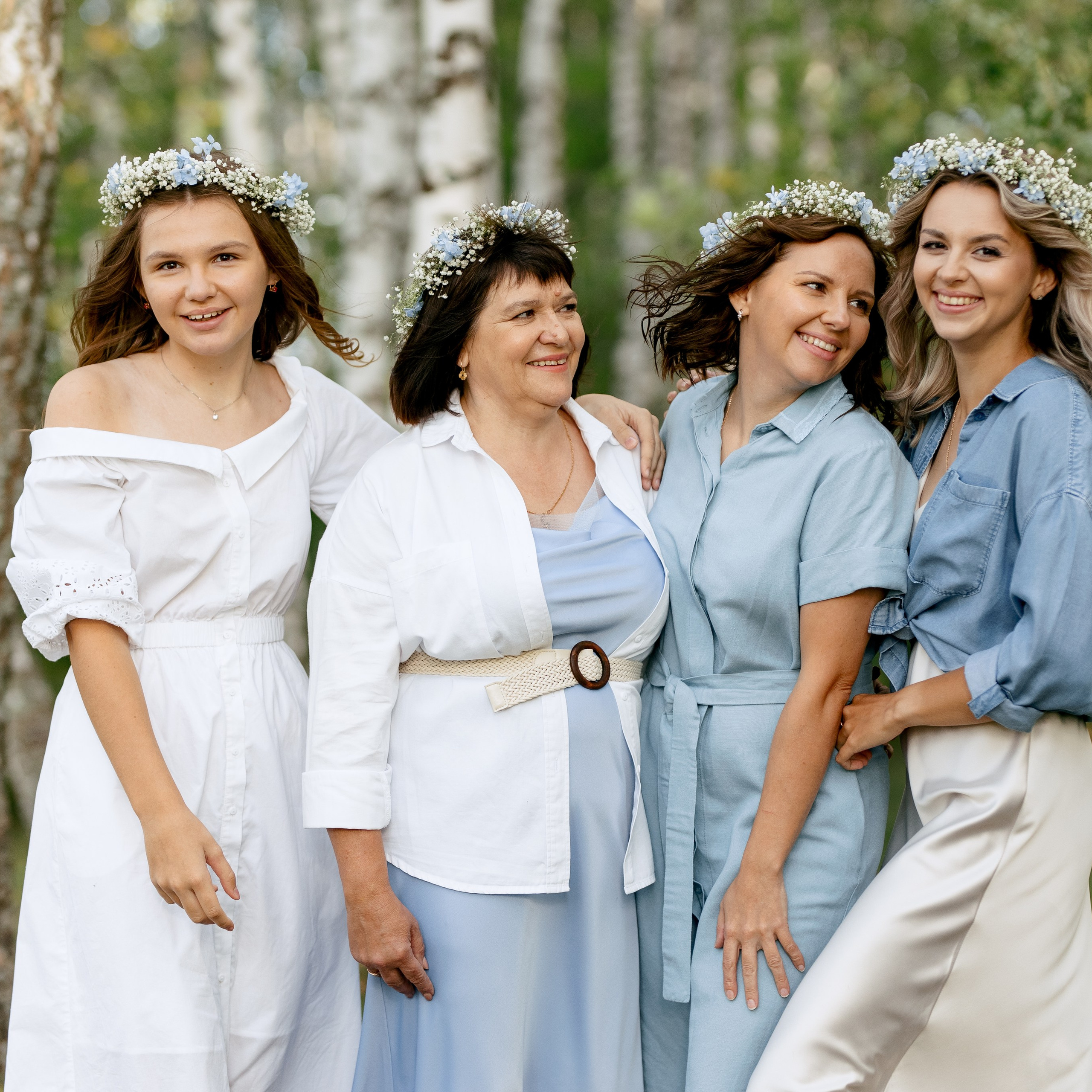 В берёзках