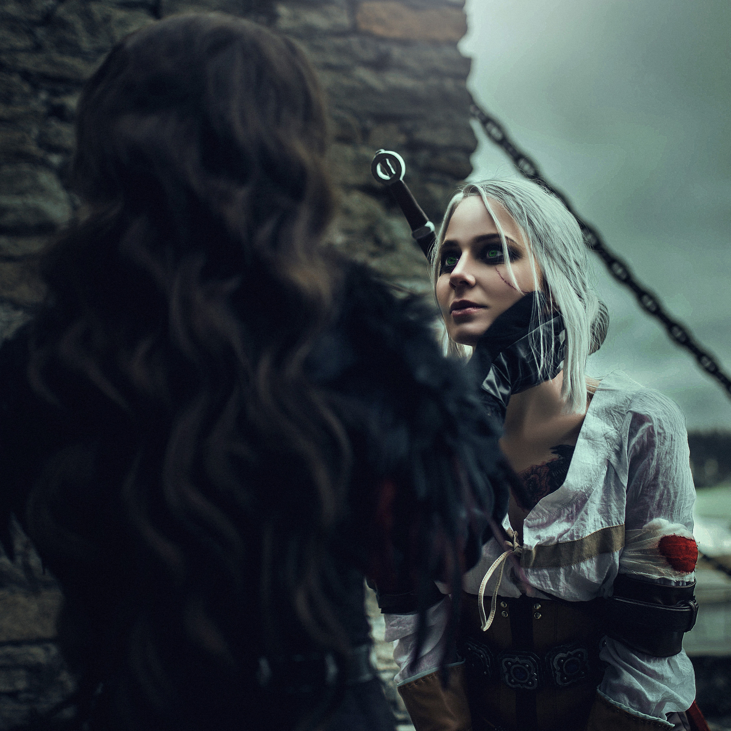 «The Witcher» Цири и Йеннифер