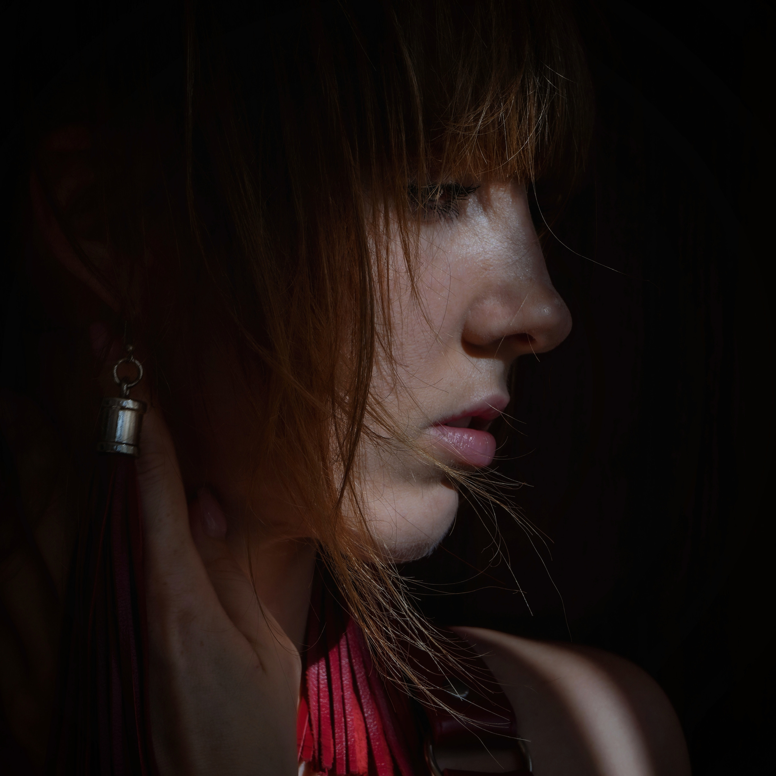 Женский портрет цвет