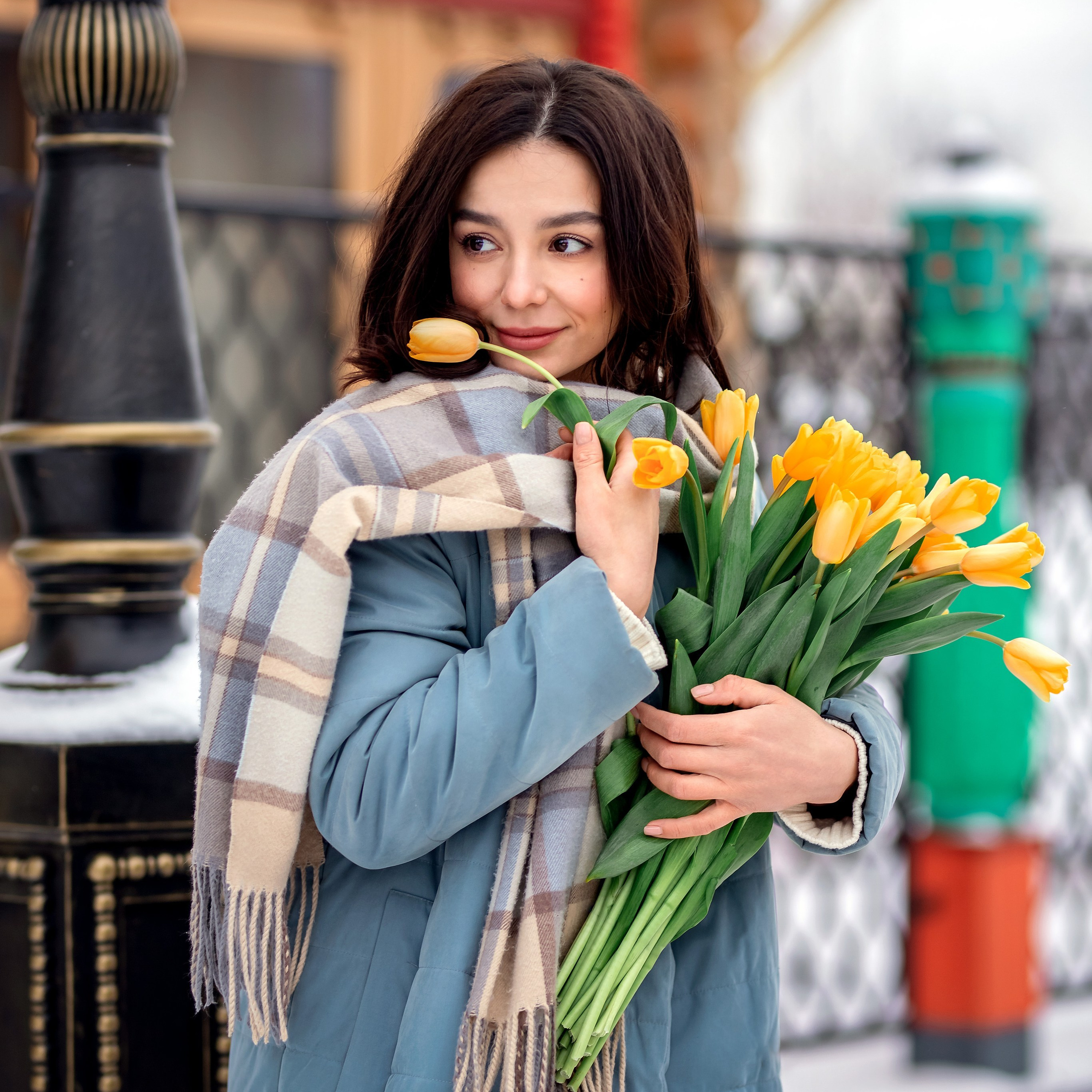 Желтые тюльпаны