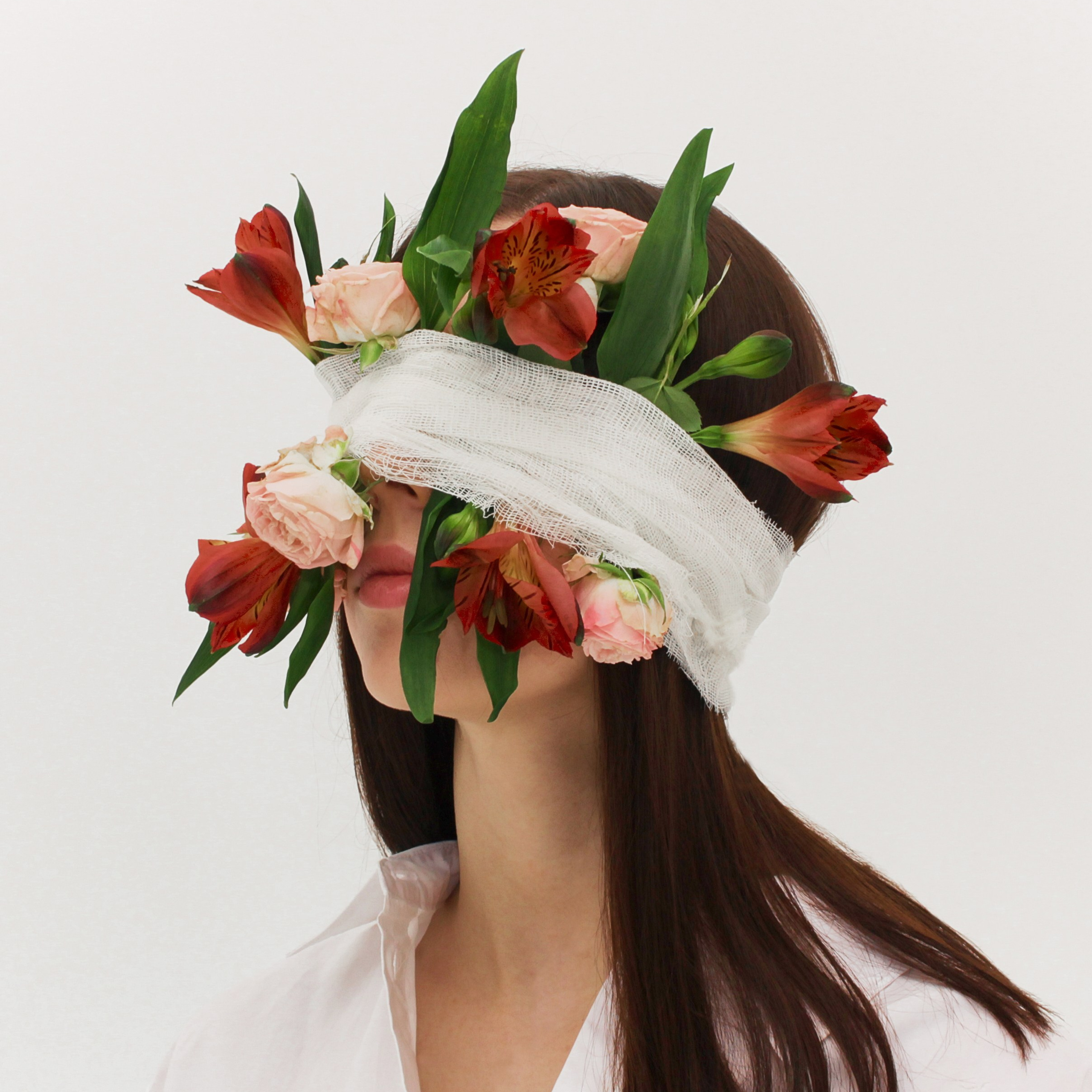 Ксения и цветы