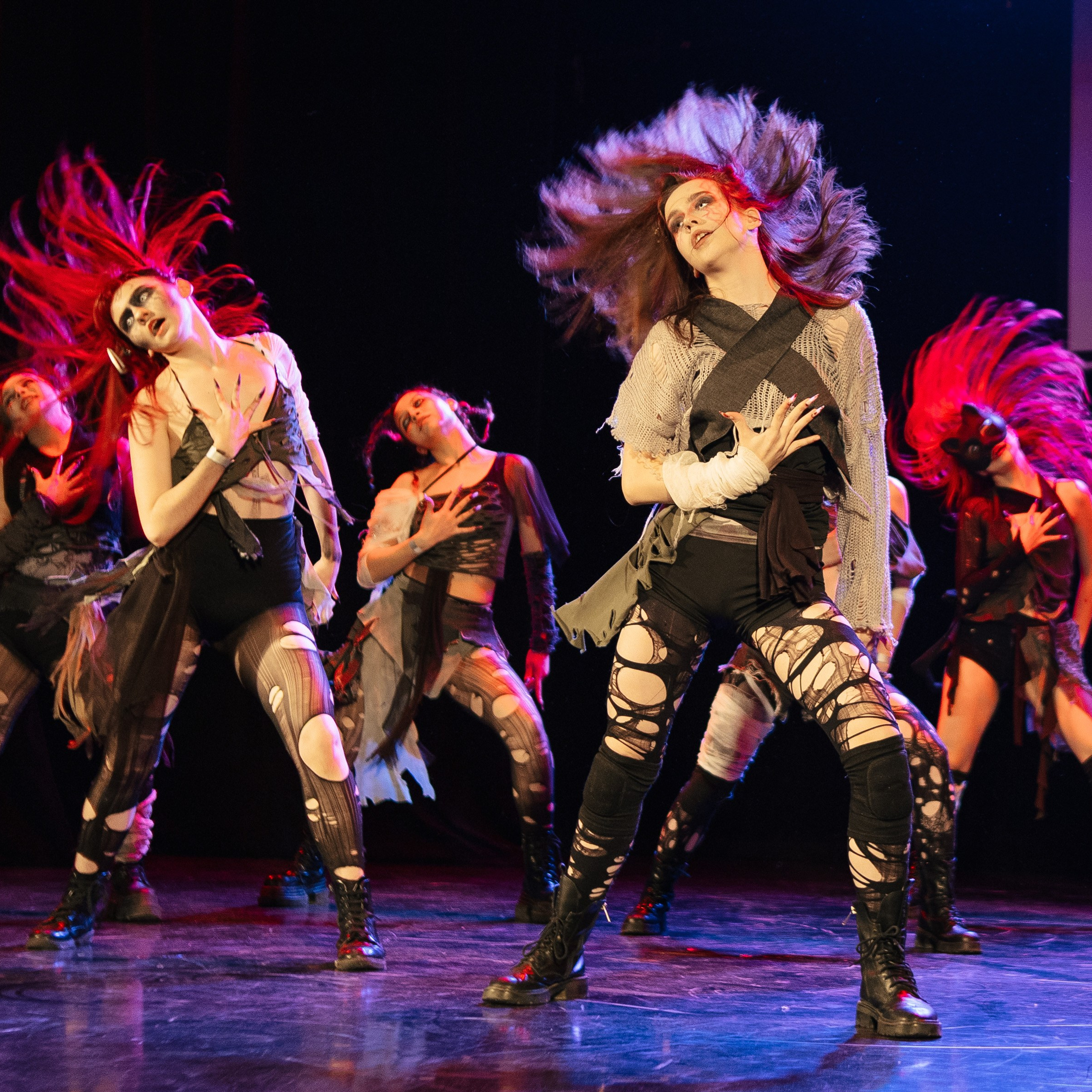 Съемка танцевального фестиваля