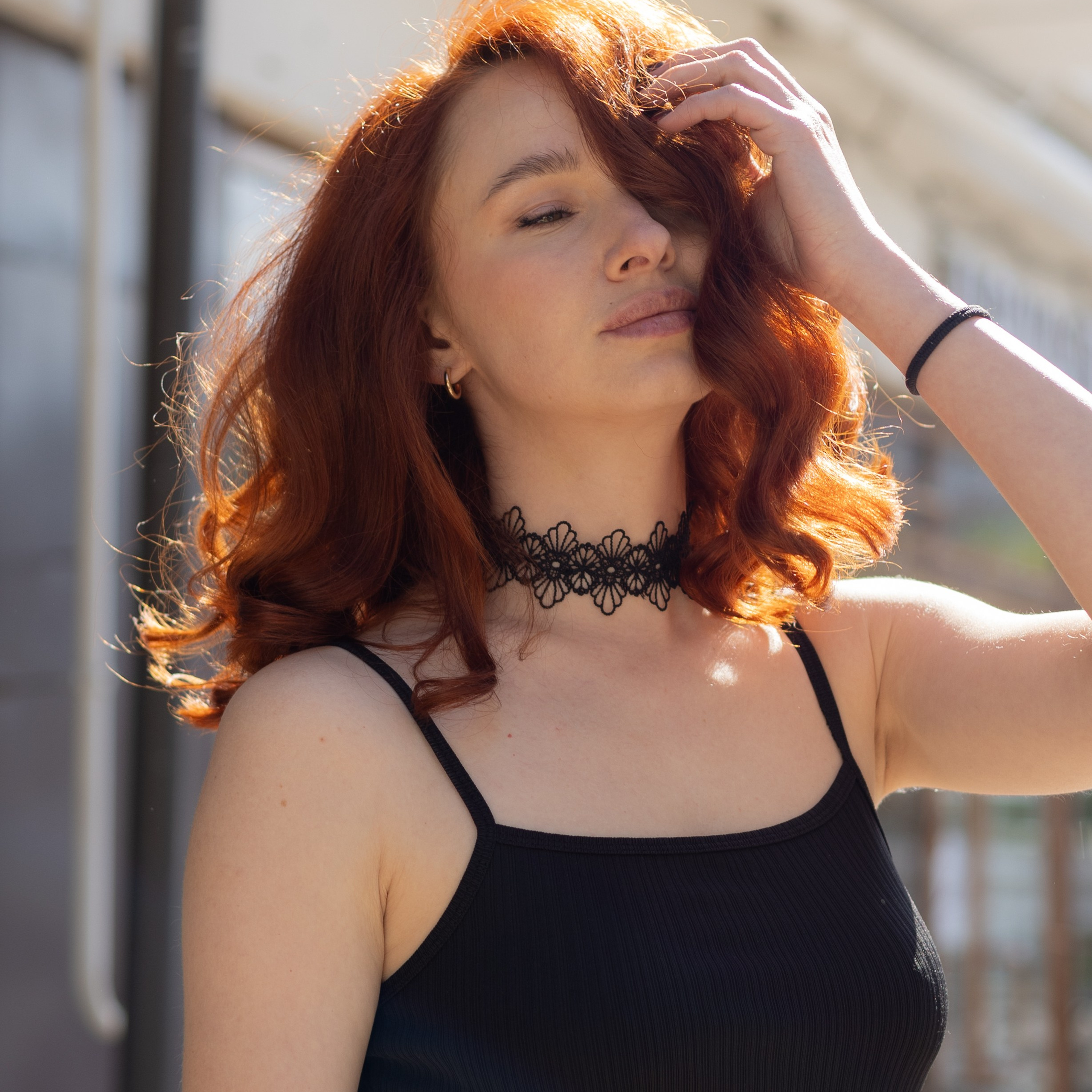 Прогулочная фотосессия в центре города — Ксения