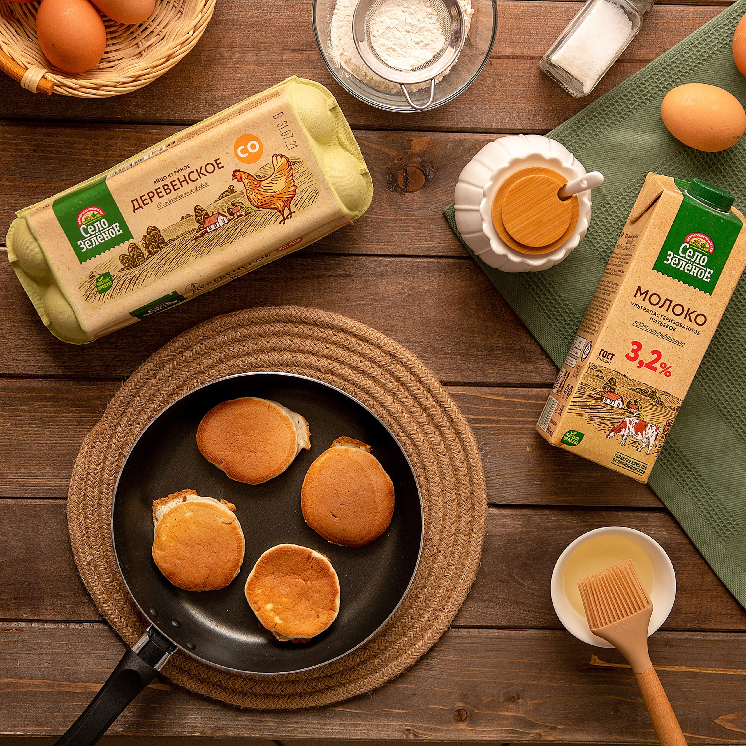 Фото для бренда Село Зелёное. Предметный и портретный фотограф в Туле. Юлия Даниленко