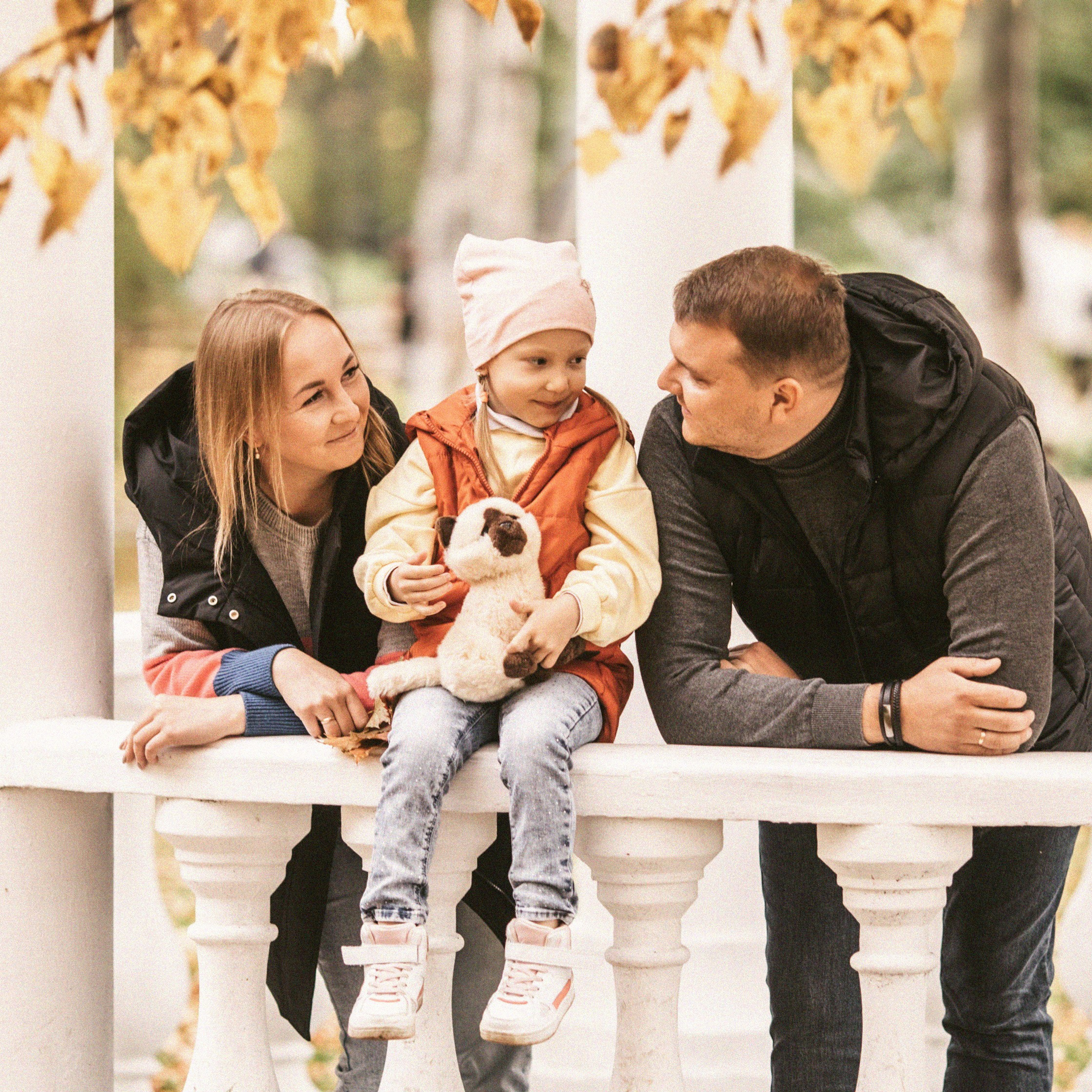 Дина, Никита и Ульяна.Осень 2023