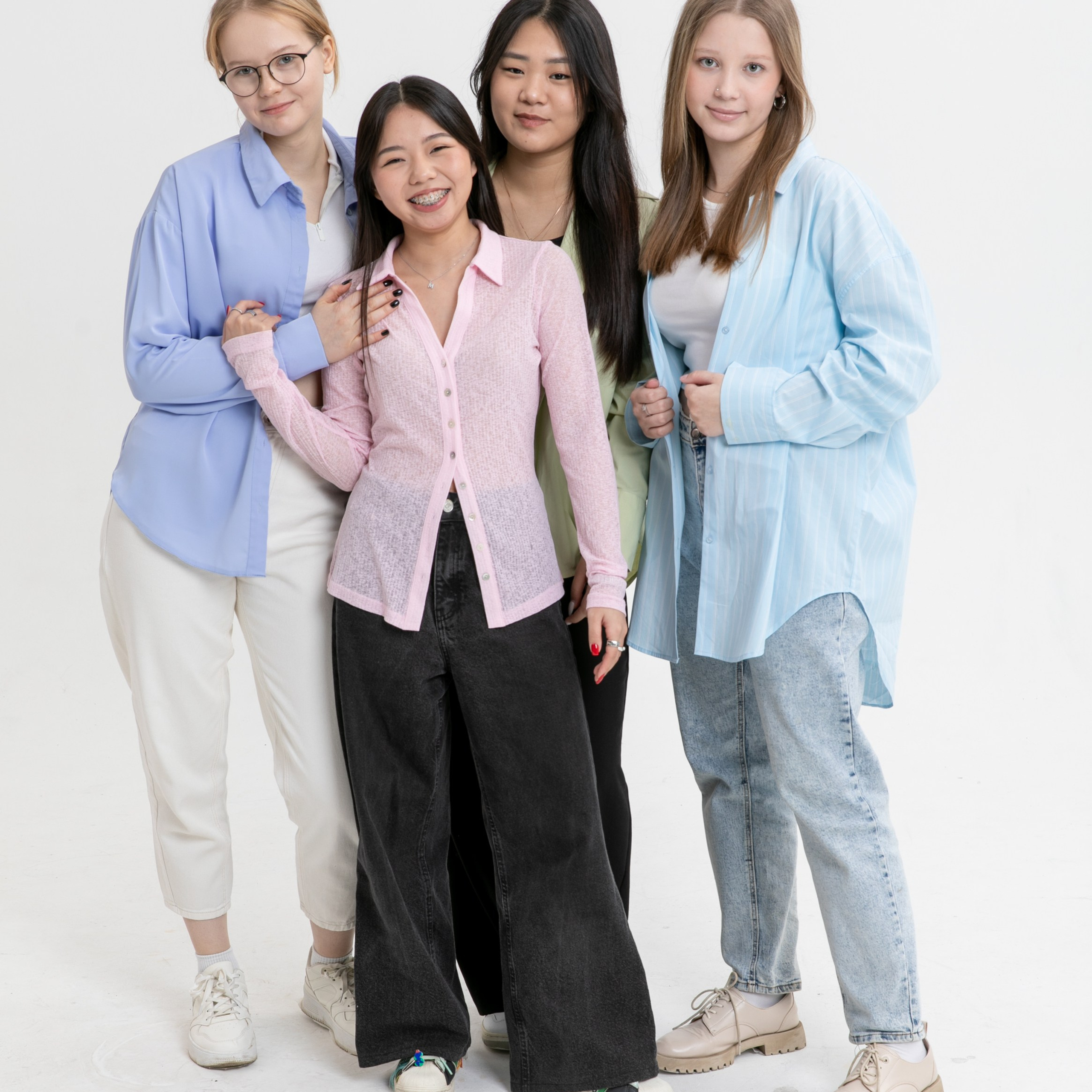 Студийные съемки школьников