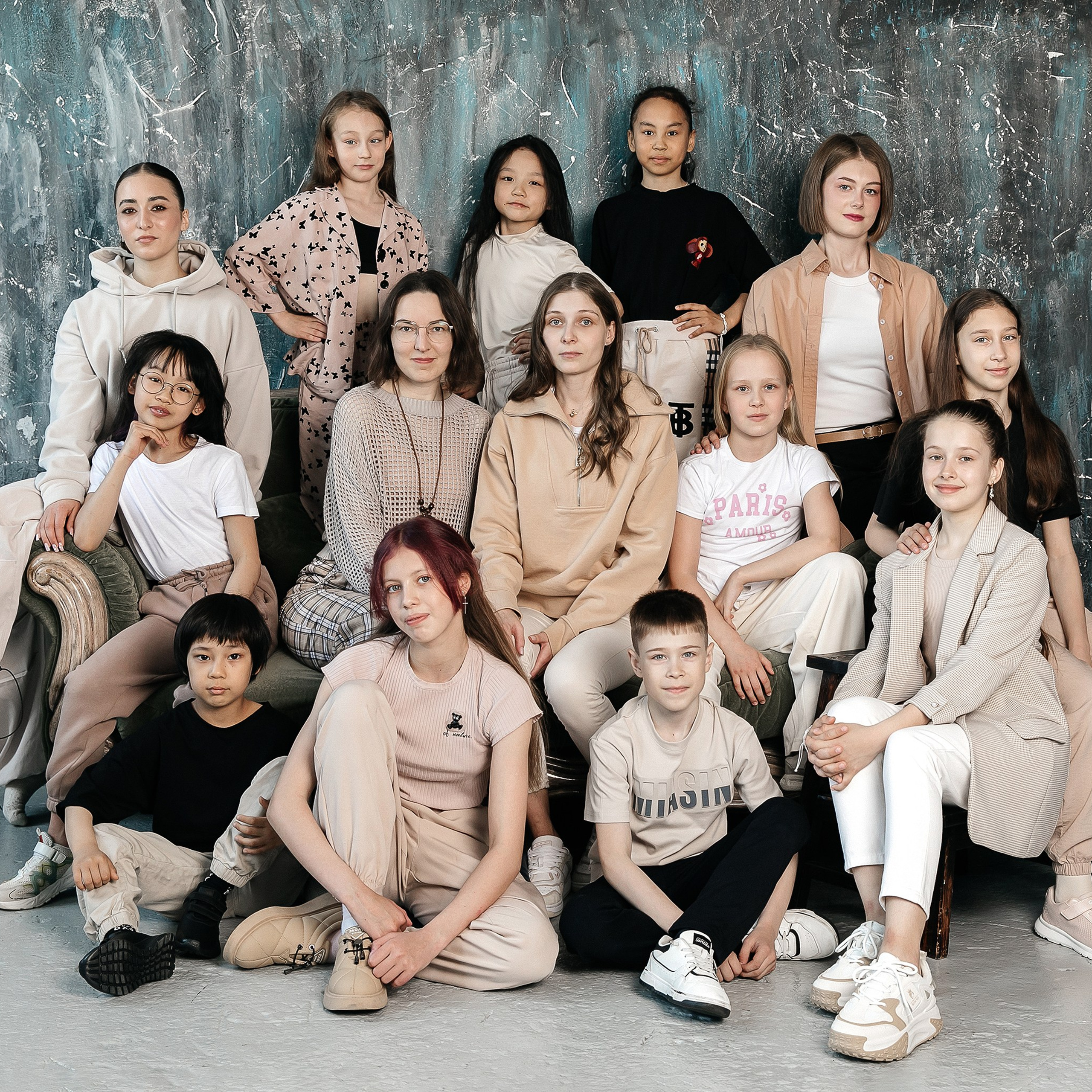 Съемка спортсменов в студии