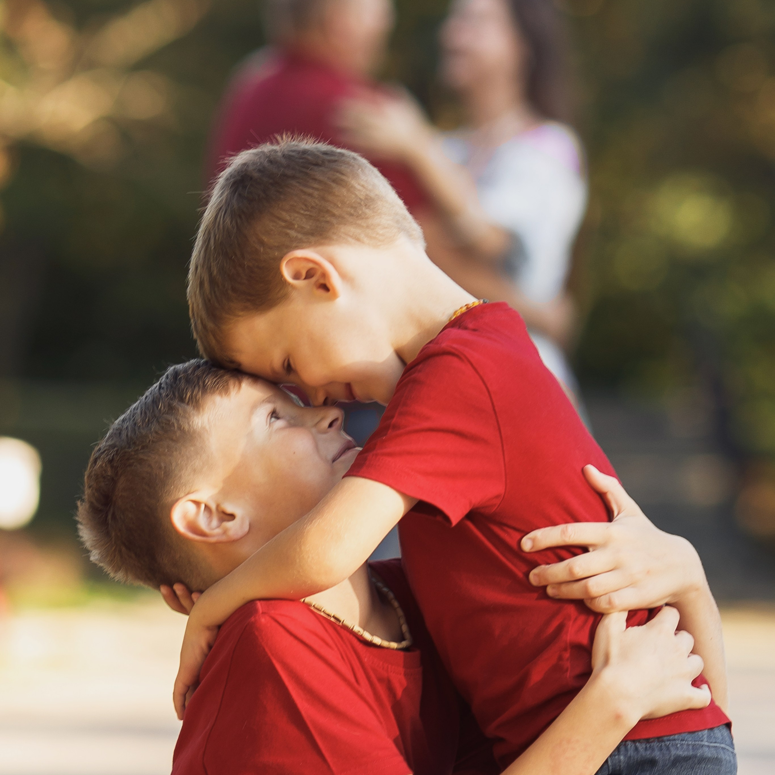 Надя, Дима и дети. Осень 2023 г.