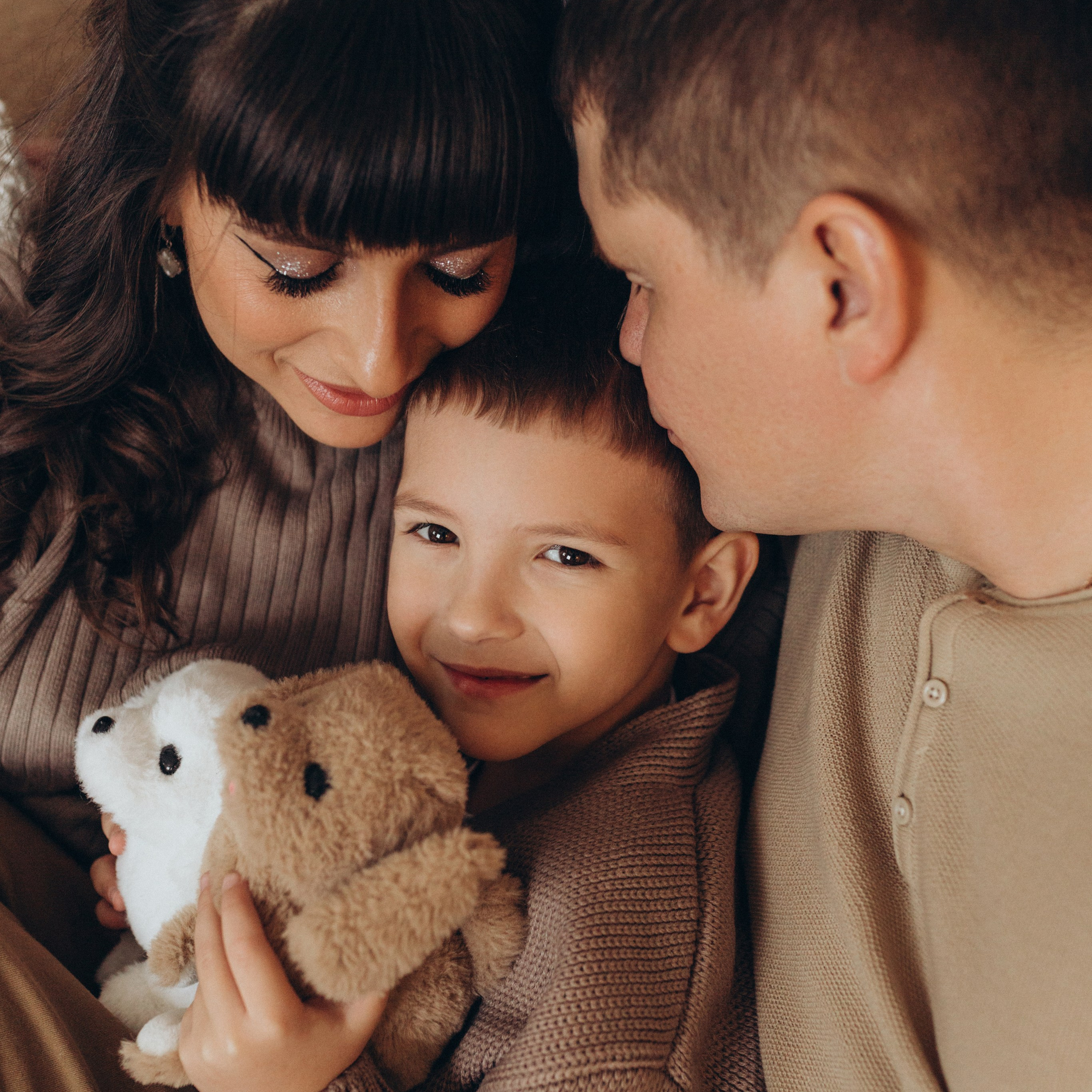 Юля, Вова и Тимочка