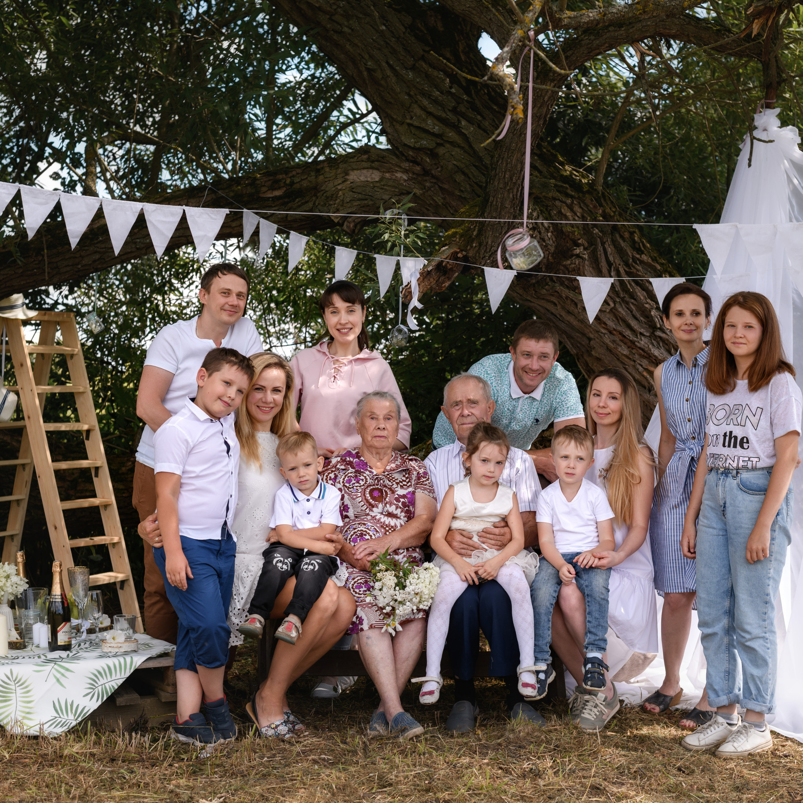 Большая семья Алены