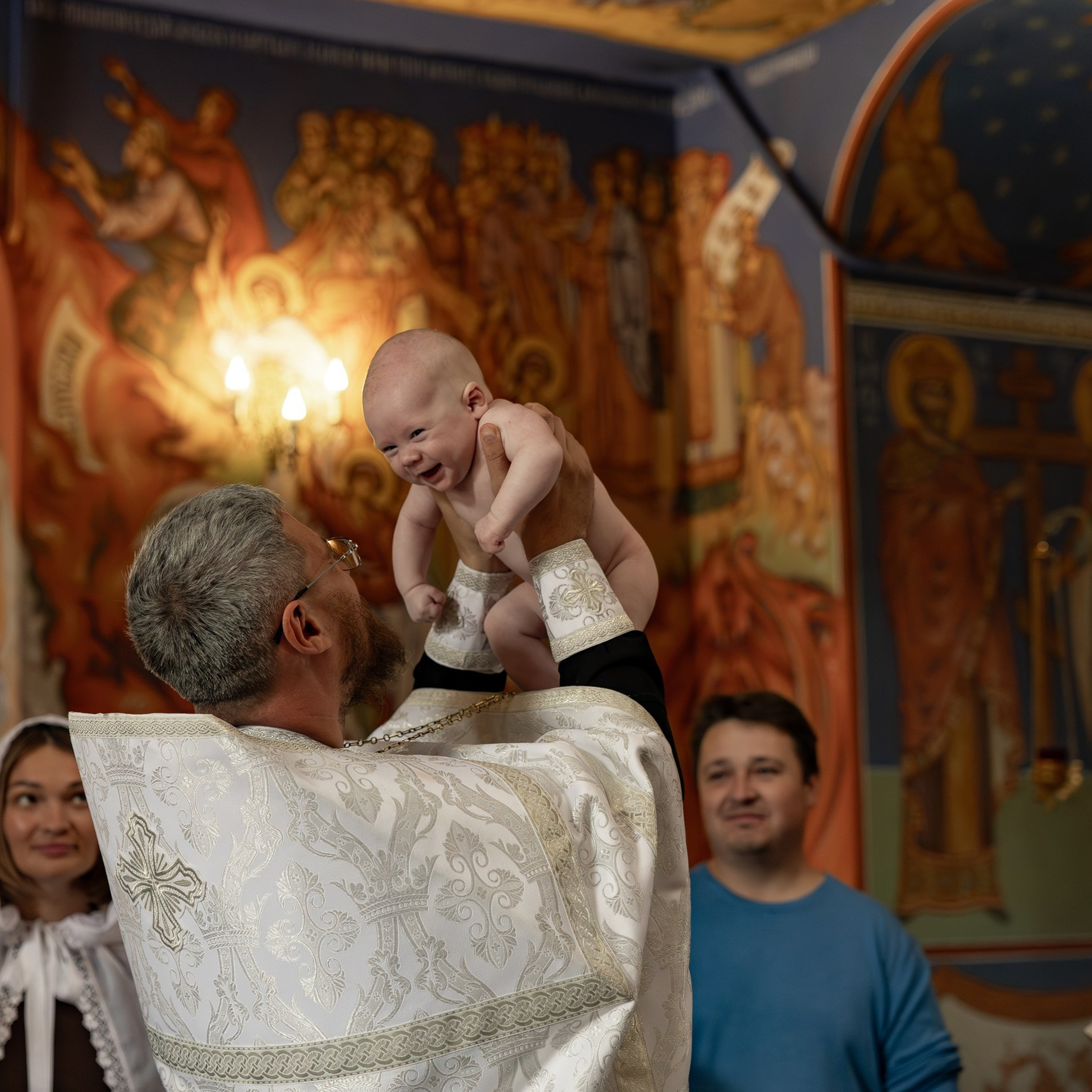 Крещение в&nbsp;церкви Сергия Радонежского в&nbsp;Алмазово